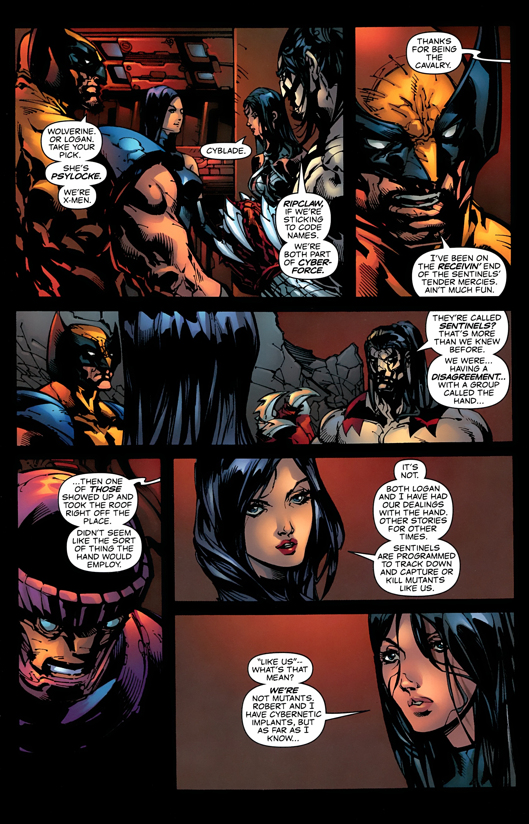 Cyberforce / X-Men Full #1 - English 15