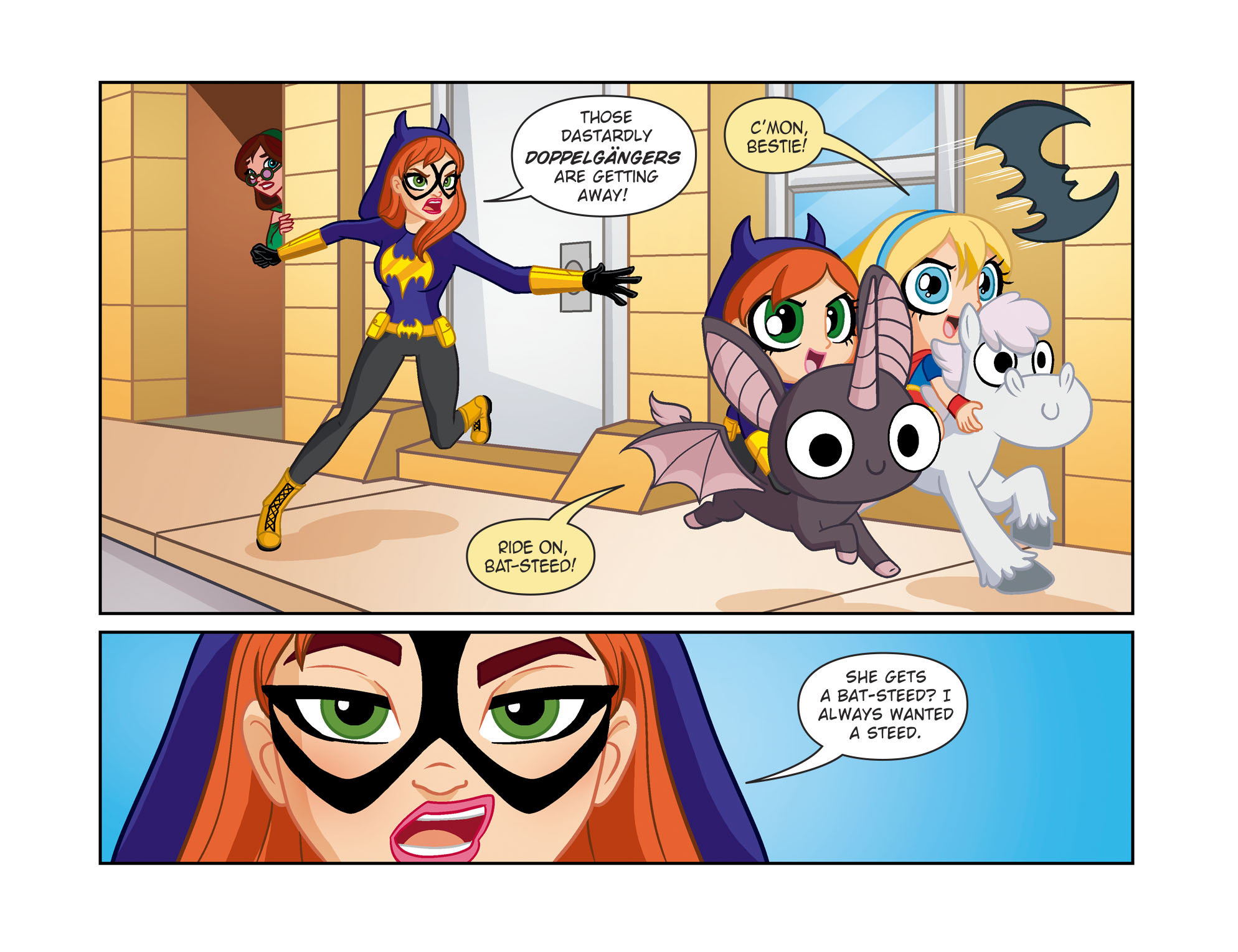 Read online DC Super Hero Girls: Out of the Bottle comic -  Issue #6 - 12