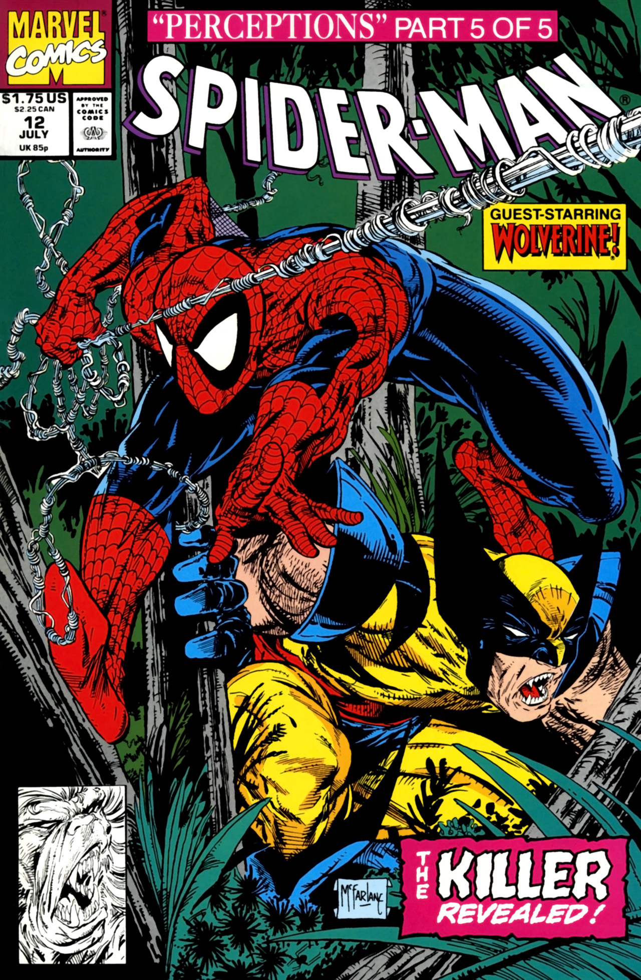 Read online Spider-Man (1990) comic -  Issue #12 - Perceptions Part 5 of 5 - 1