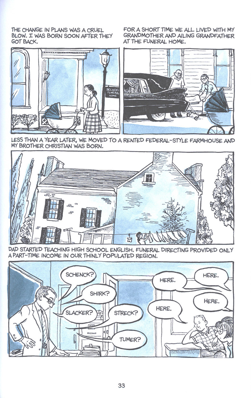 Read online Fun Home: A Family Tragicomic comic -  Issue # TPB - 40