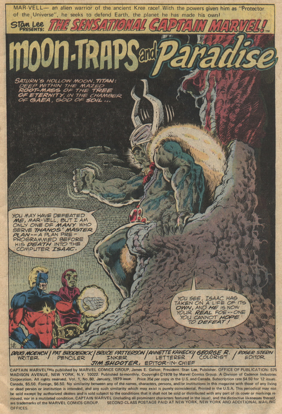 Captain Marvel (1968) Issue #60 #60 - English 3