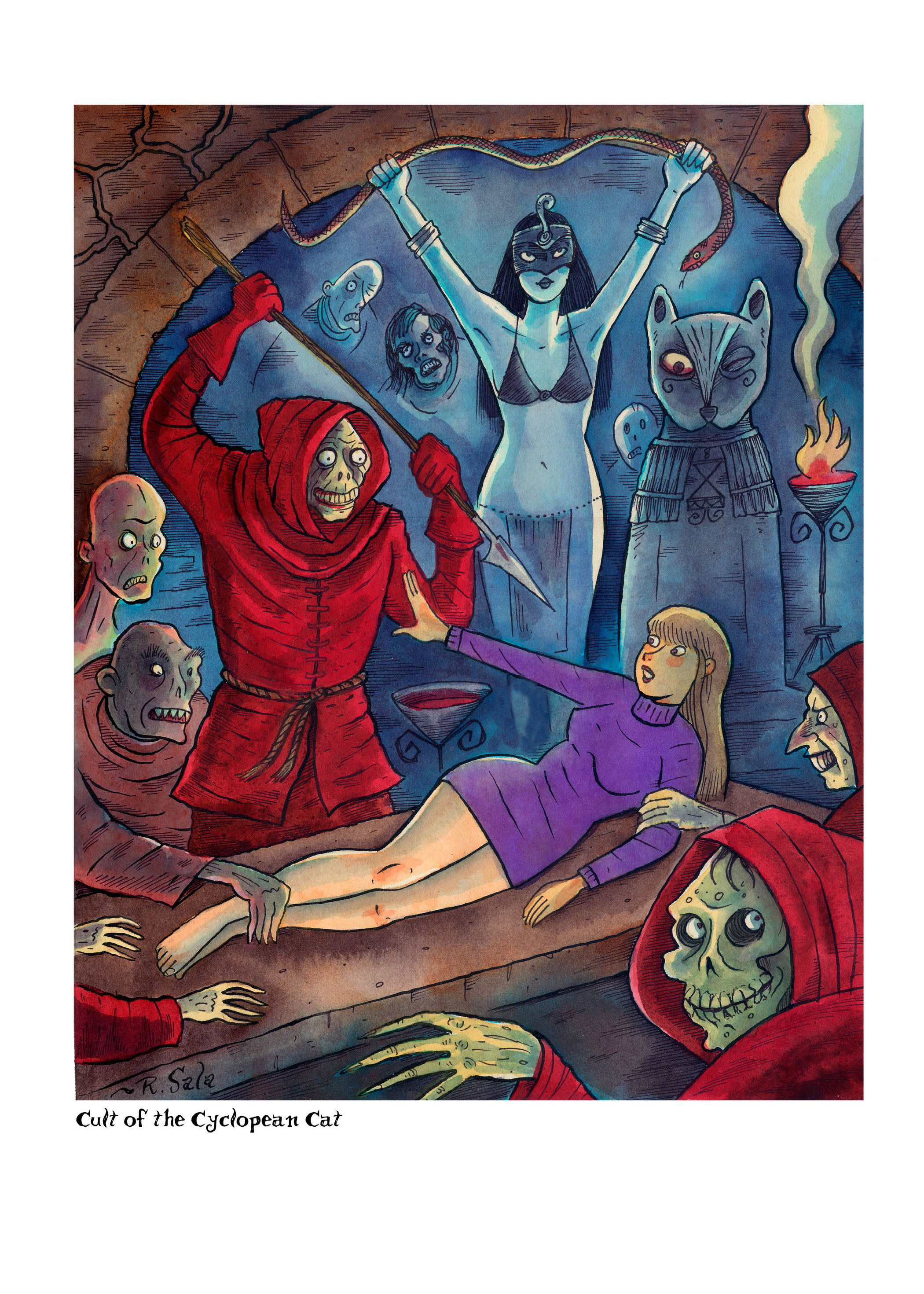 Read online Violenzia and Other Deadly Amusements comic -  Issue # TPB - 86