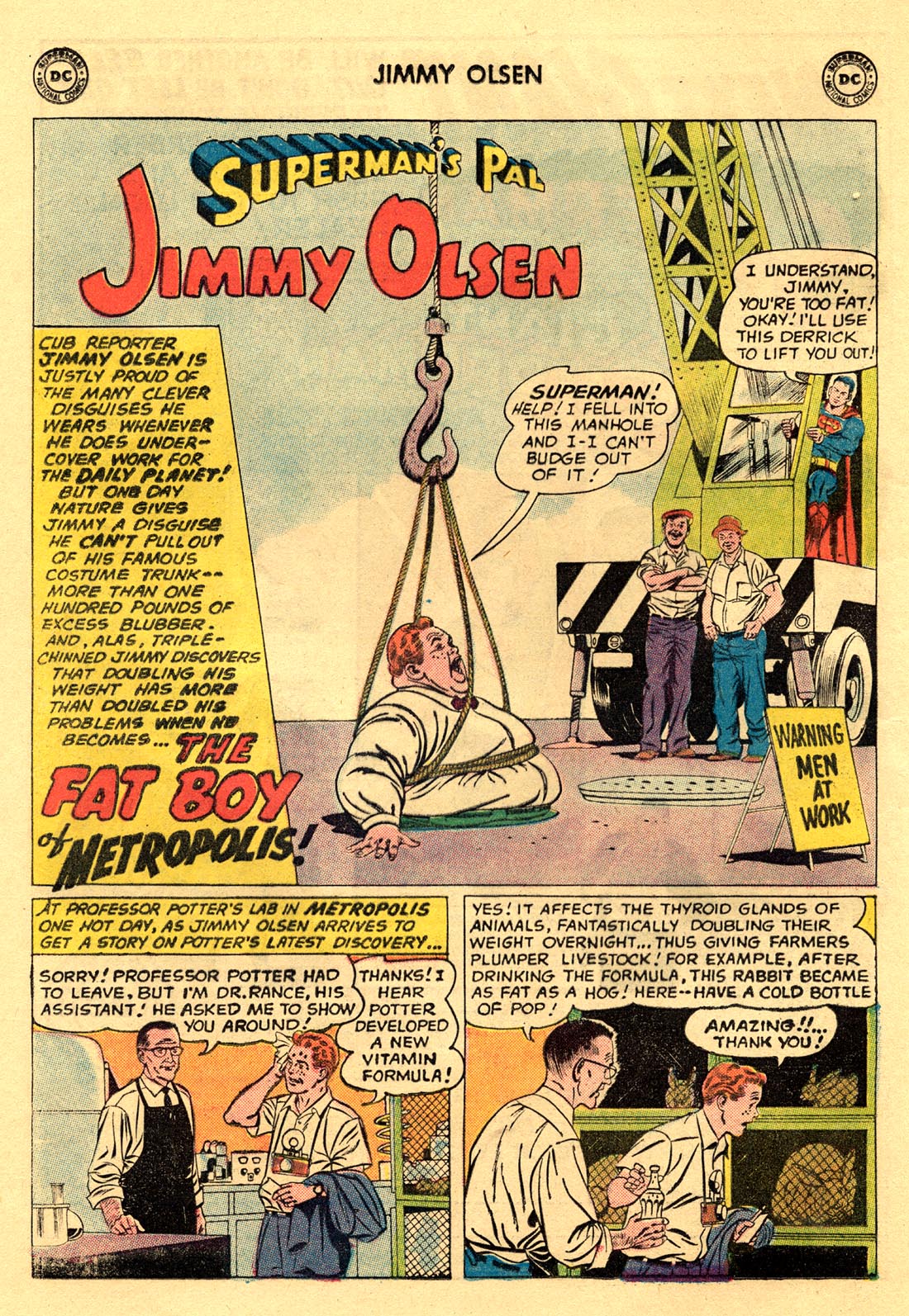 Read online Superman's Pal Jimmy Olsen comic -  Issue #49 - 16