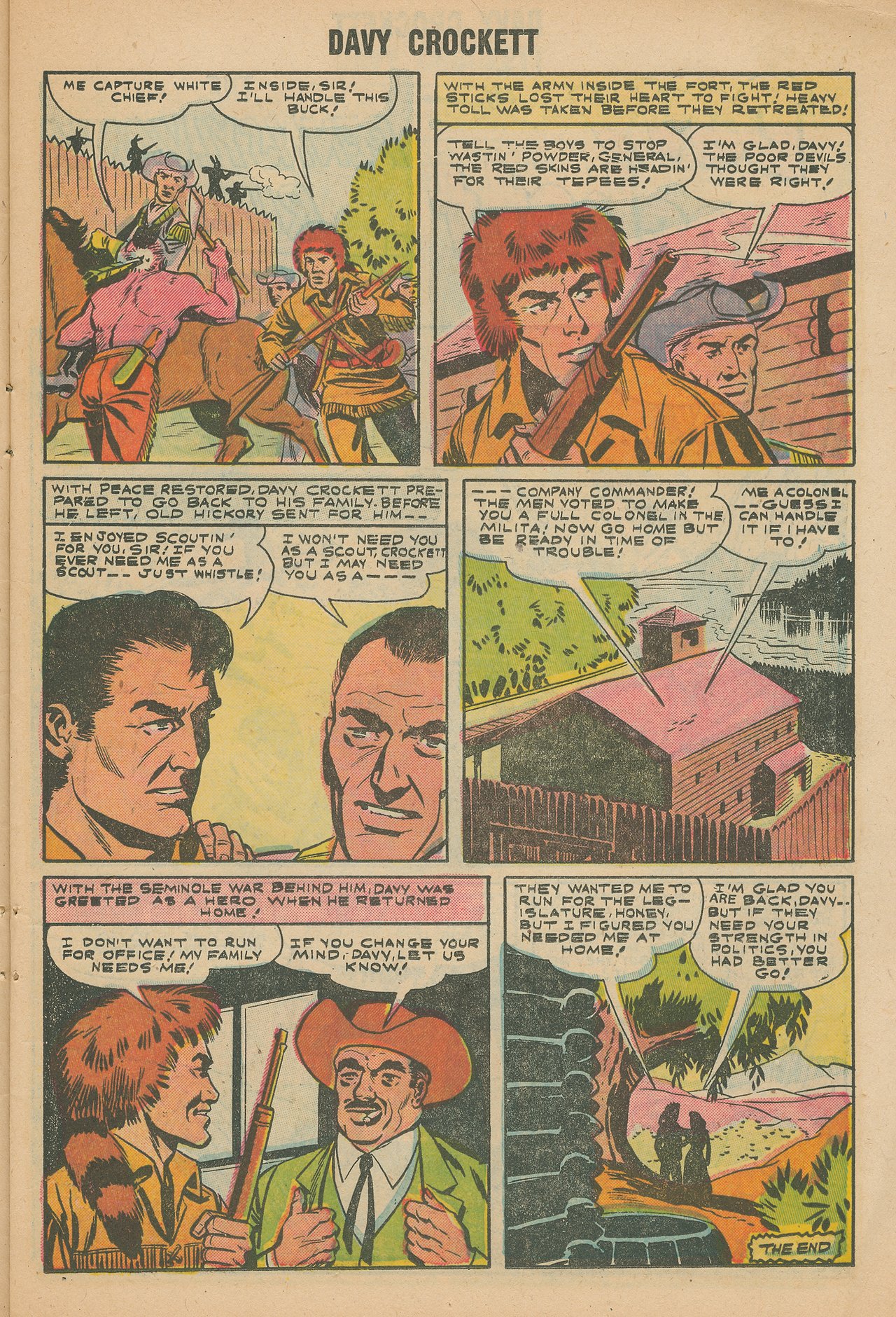 Read online Davy Crockett comic -  Issue #2 - 11