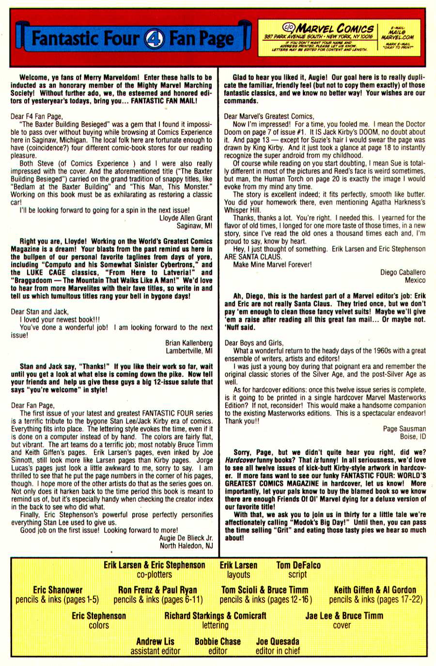 Read online Fantastic Four: World's Greatest Comics Magazine comic -  Issue #3 - 24