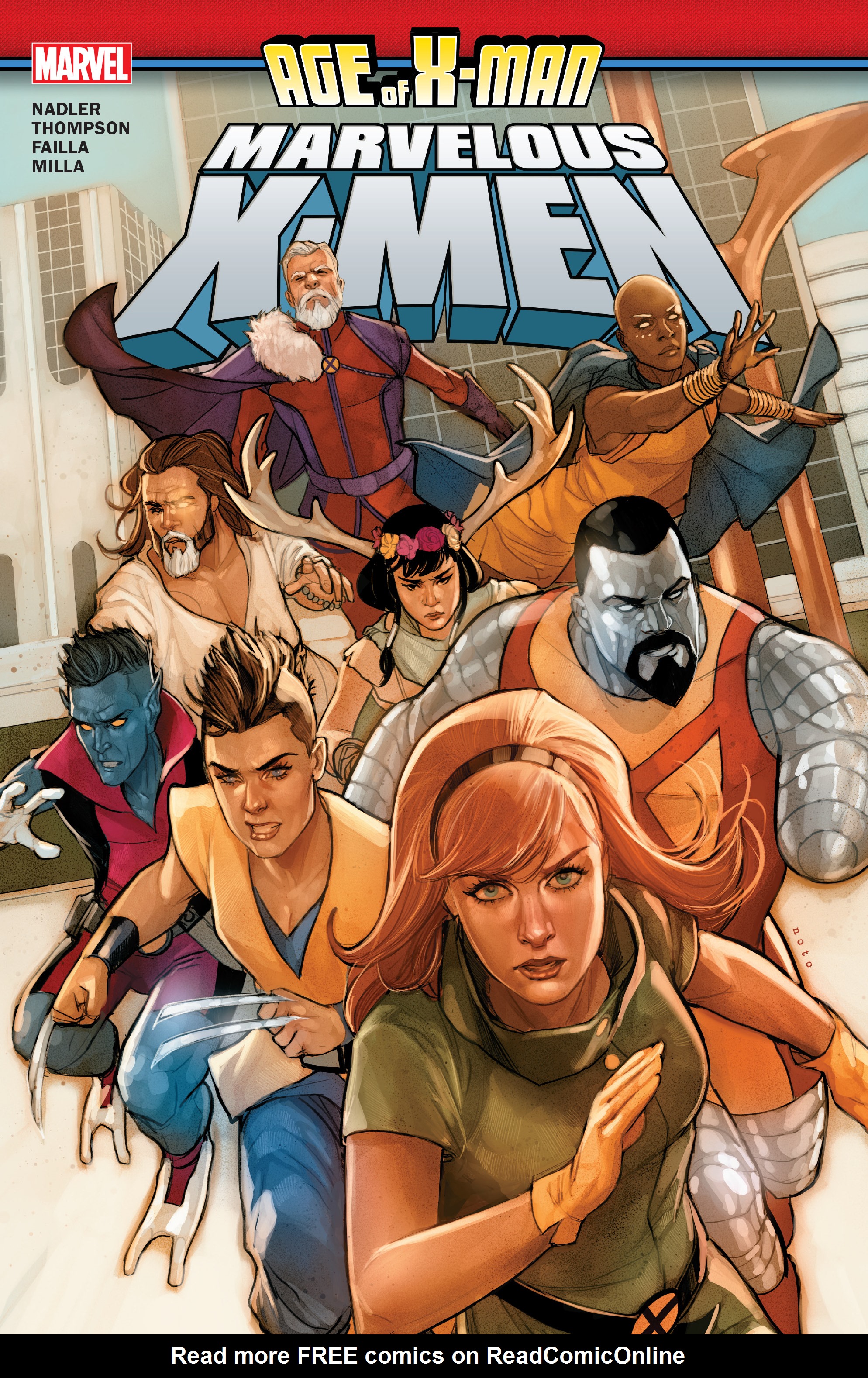 Read online Age of X-Man: The Marvelous X-Men comic -  Issue # _TPB (Part 1) - 1