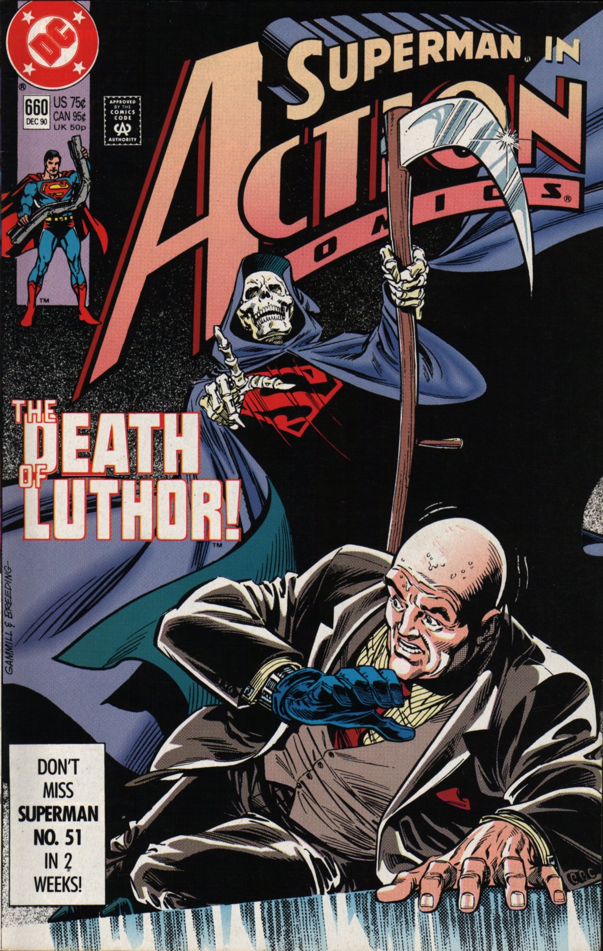 Read online Action Comics (1938) comic -  Issue #660 - 1