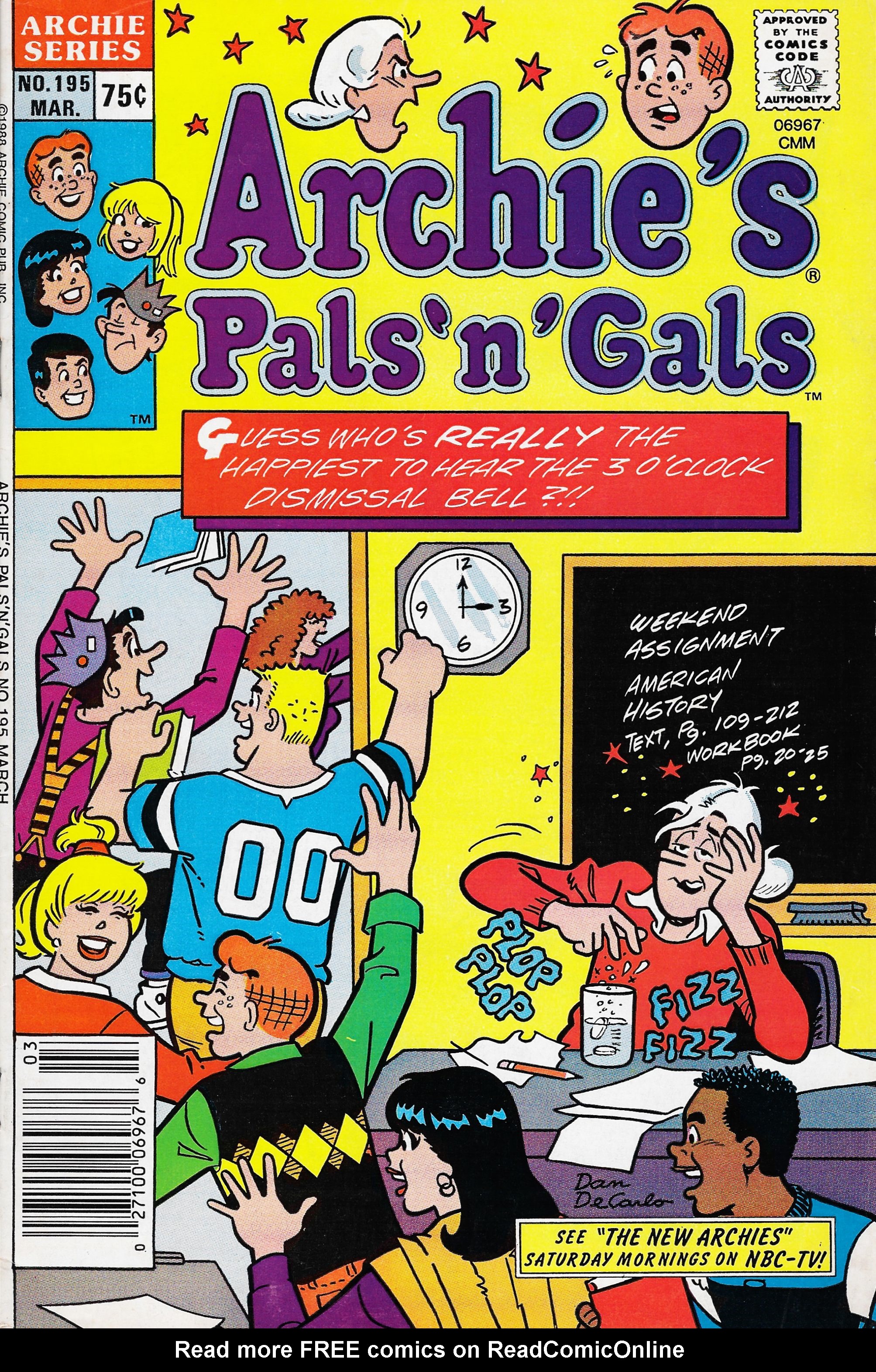 Read online Archie's Pals 'N' Gals (1952) comic -  Issue #195 - 1