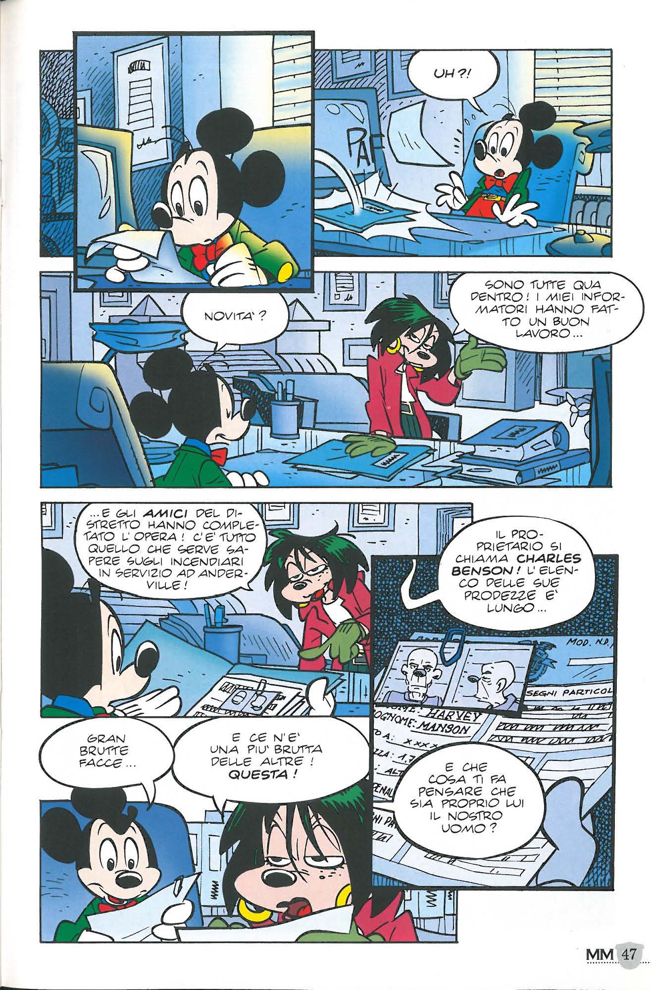 Read online Mickey Mouse Mystery Magazine comic -  Issue #11 - 45