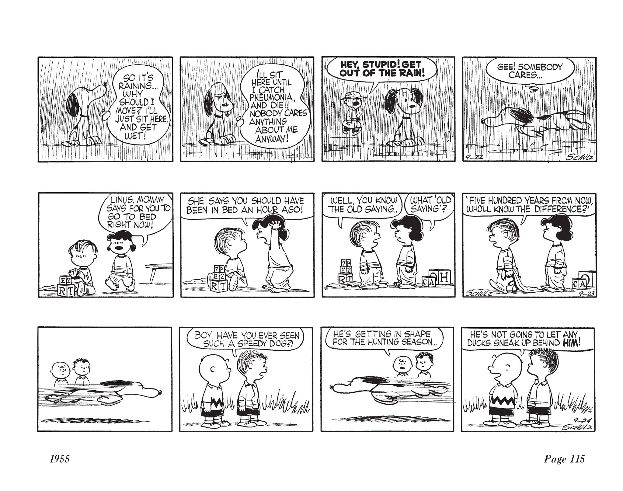 Read online The Complete Peanuts comic -  Issue # TPB 3 - 128
