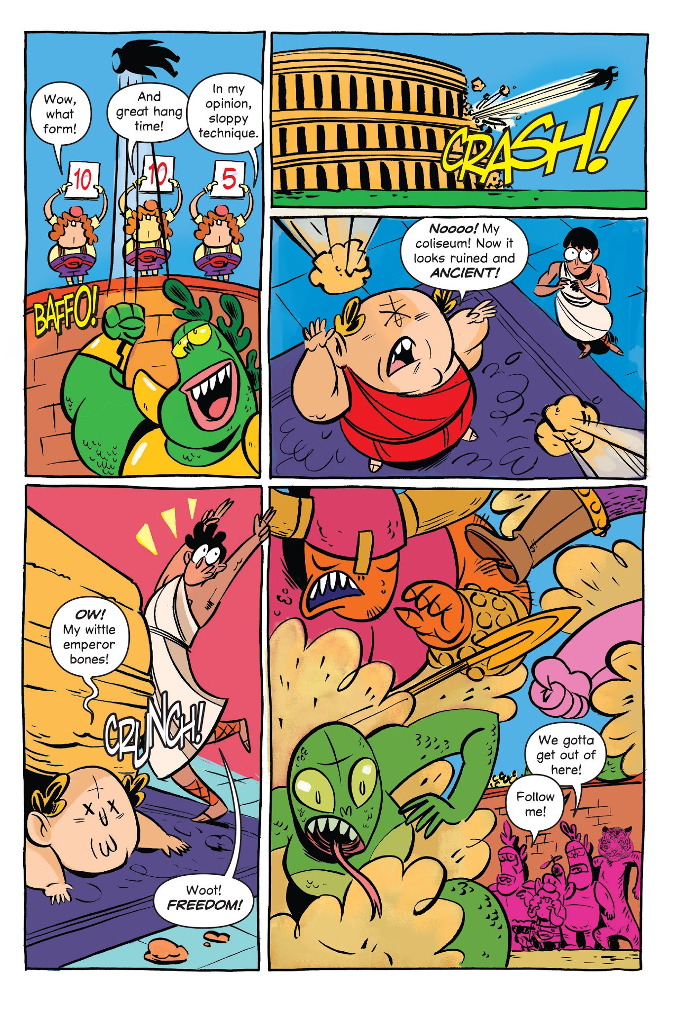 Read online Uncle Grandpa and the Time Casserole comic -  Issue # TPB - 77