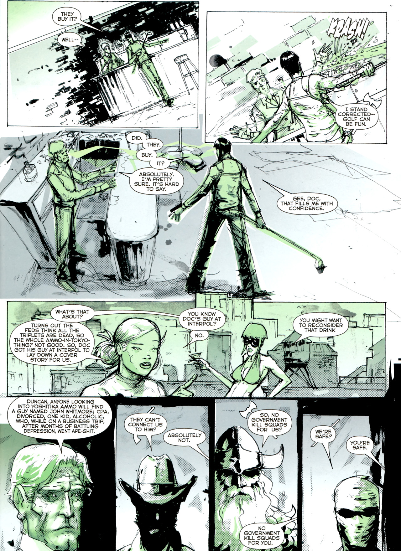 Read online Cowboy Ninja Viking comic -  Issue #3 - 7