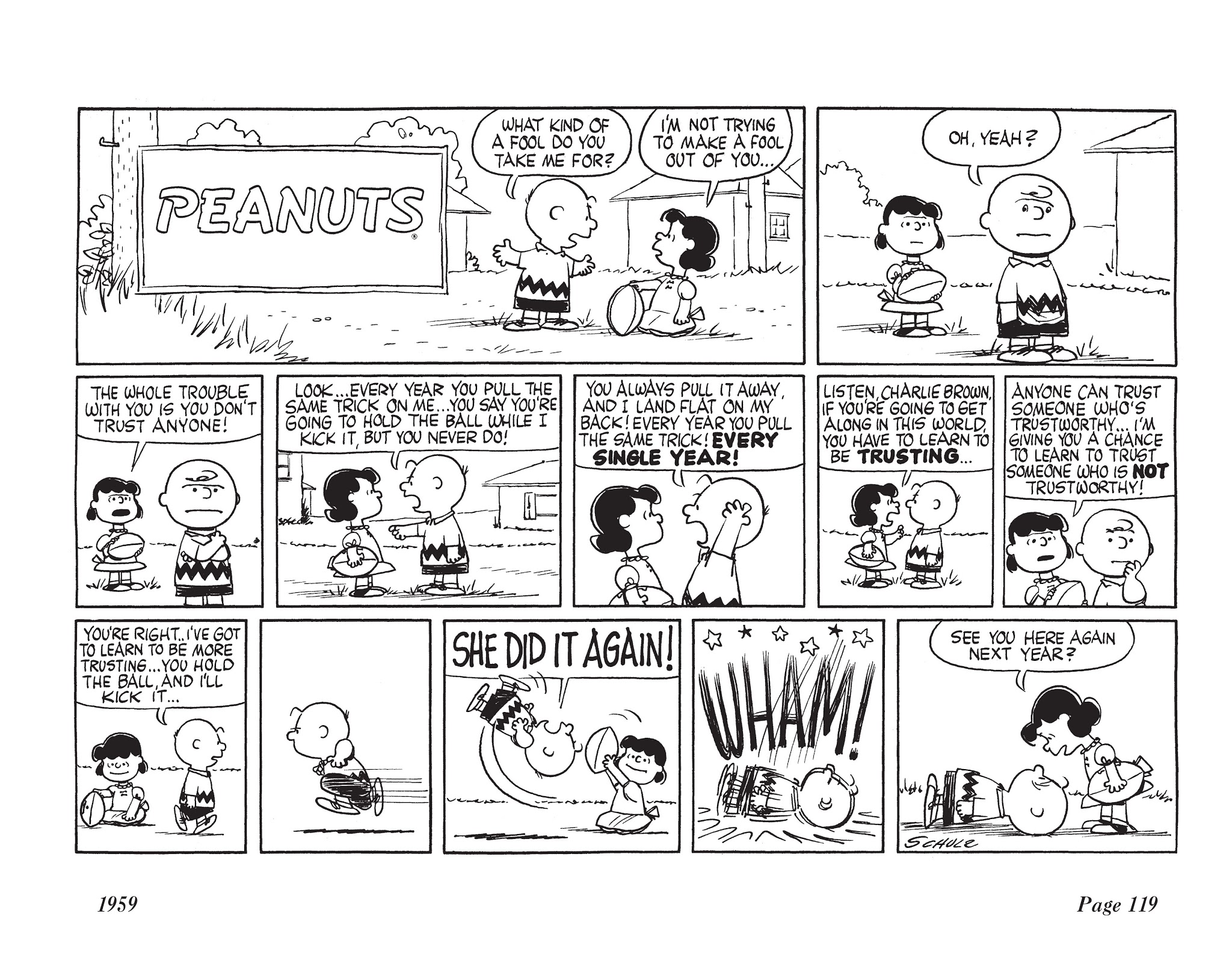 Read online The Complete Peanuts comic -  Issue # TPB 5 - 135