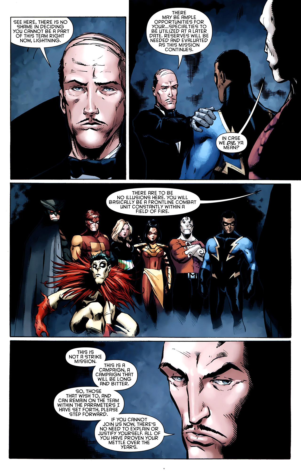 Read online The Outsiders (2009) comic -  Issue #15 - 7