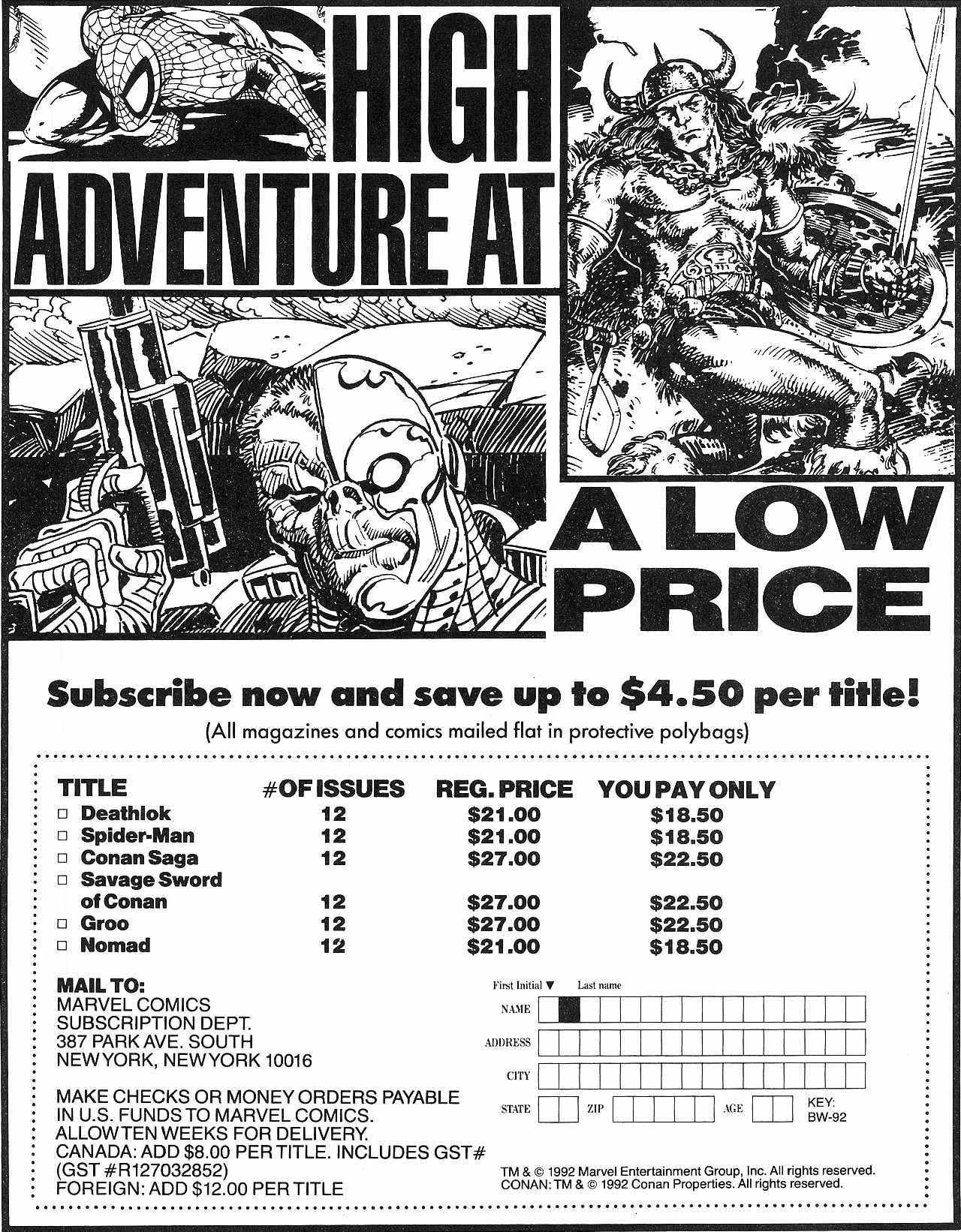 Read online The Savage Sword Of Conan comic -  Issue #208 - 49