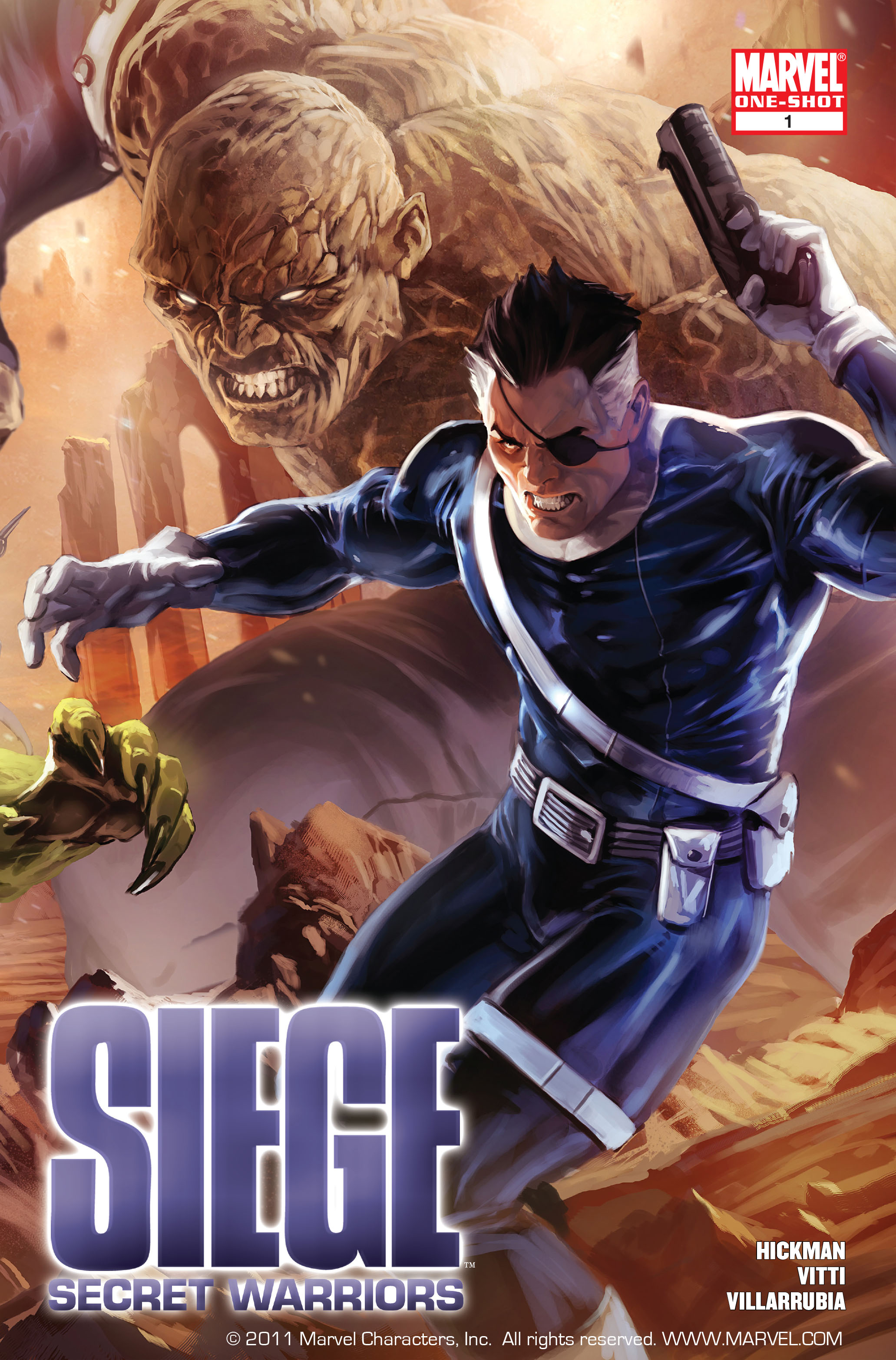 Read online Siege: Secret Warriors comic -  Issue # Full - 1