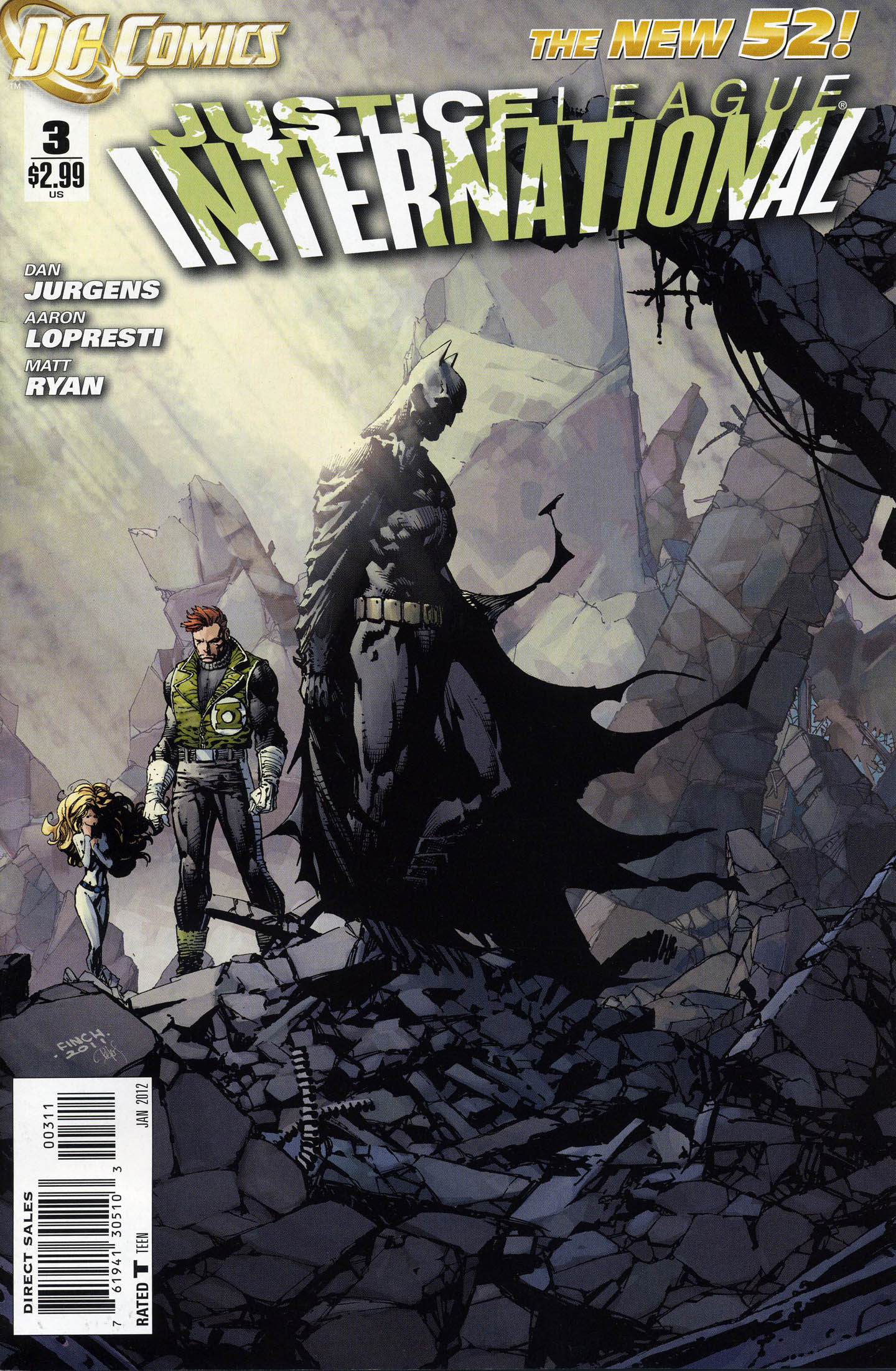 Read online Justice League International (2011) comic -  Issue #3 - 1