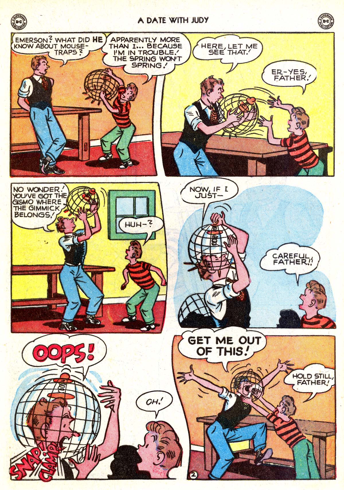 Read online A Date with Judy comic -  Issue #9 - 12