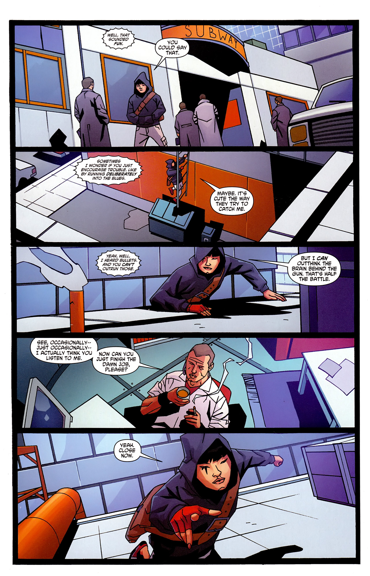 Read online Mirror's Edge comic -  Issue #4 - 6