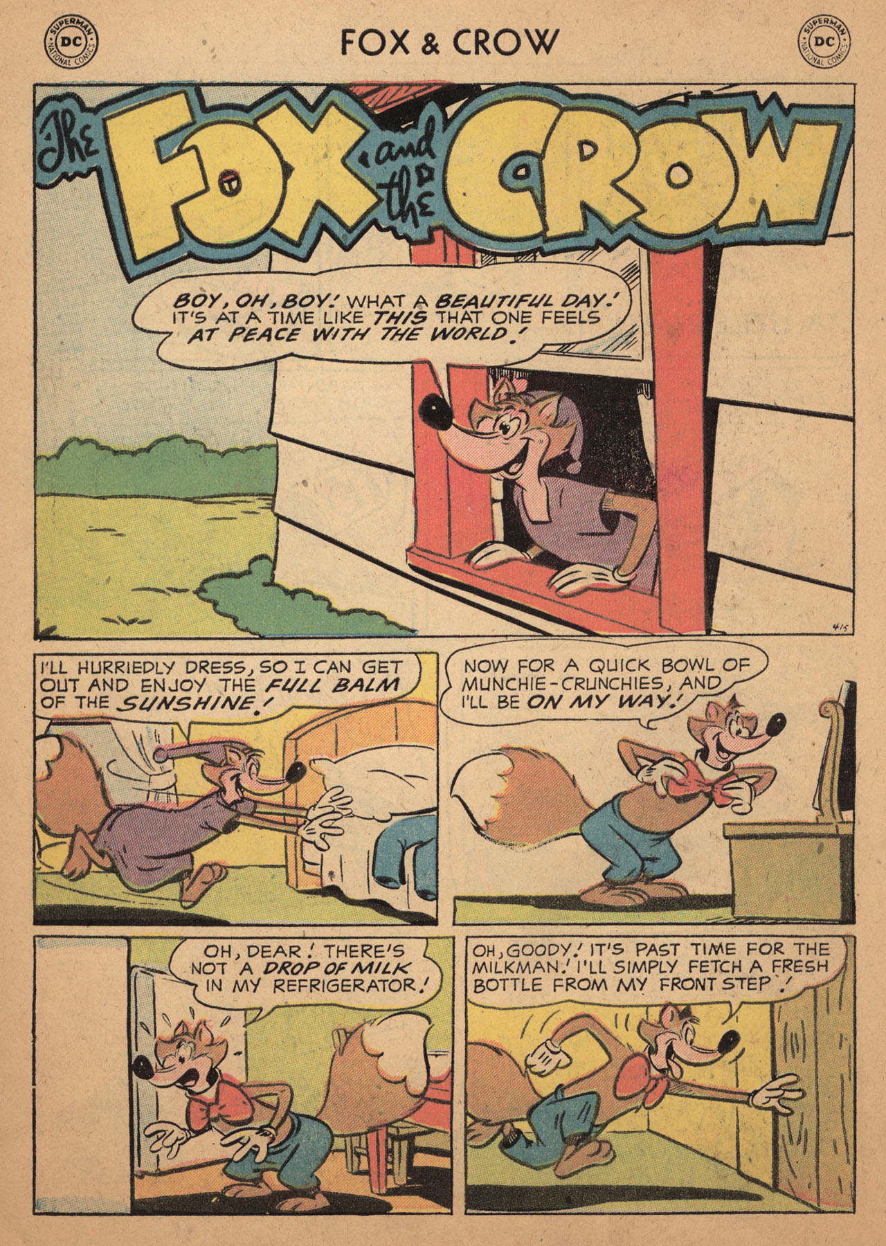 Read online The Fox and the Crow comic -  Issue #32 - 10