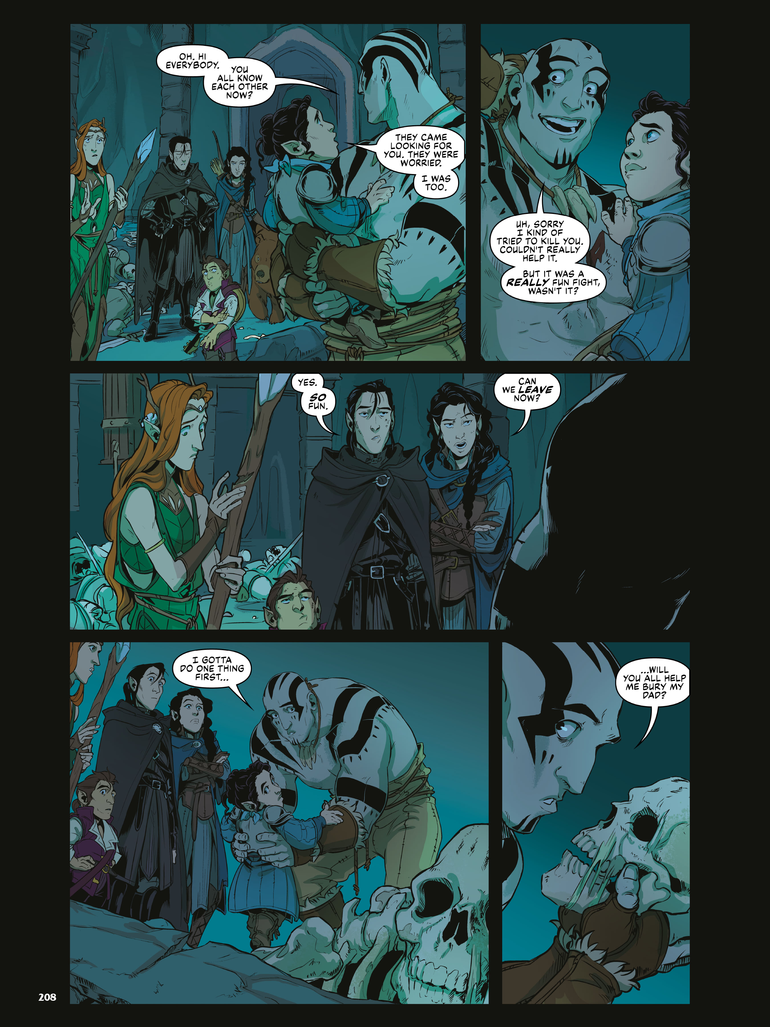 Read online Critical Role Vox Machina Origins comic -  Issue # (2019) _TPB Library Edition (Part 3) - 9