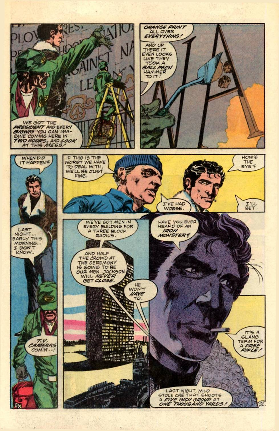 Read online Jon Sable, Freelance comic -  Issue #1 - 23