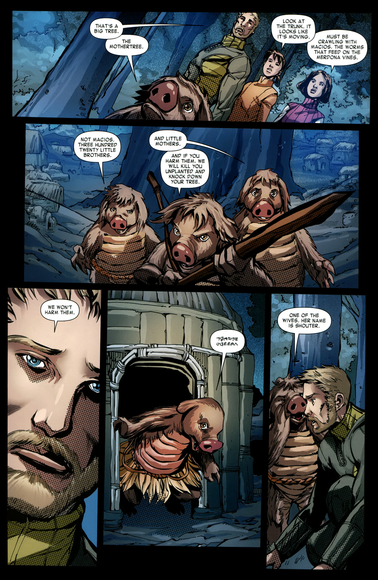 Read online Orson Scott Card's Speaker for the Dead comic -  Issue #5 - 8