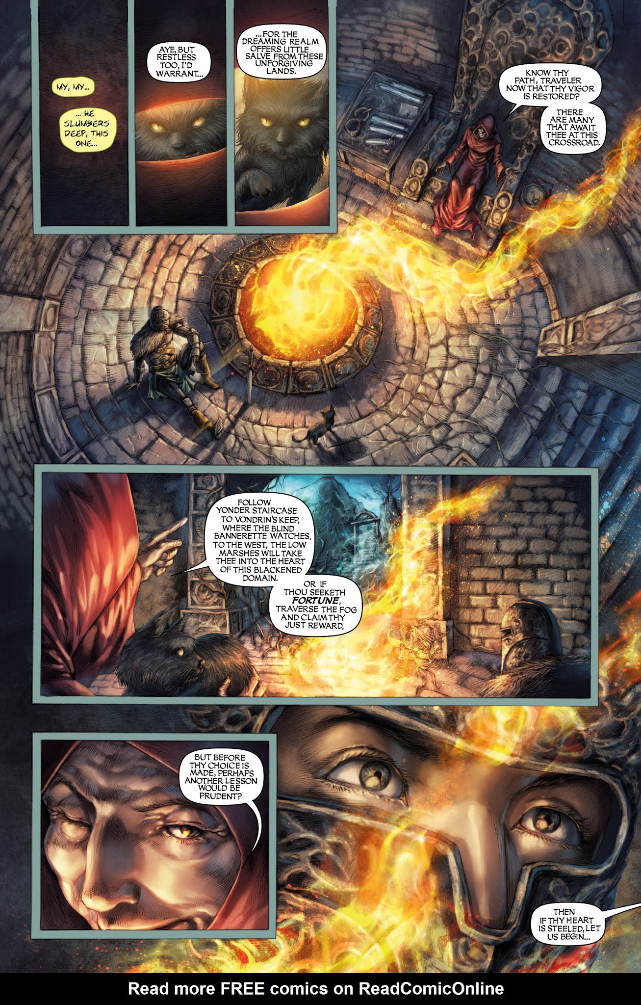 Read online Dark Souls: Legends of the Flame comic -  Issue #2 - 7