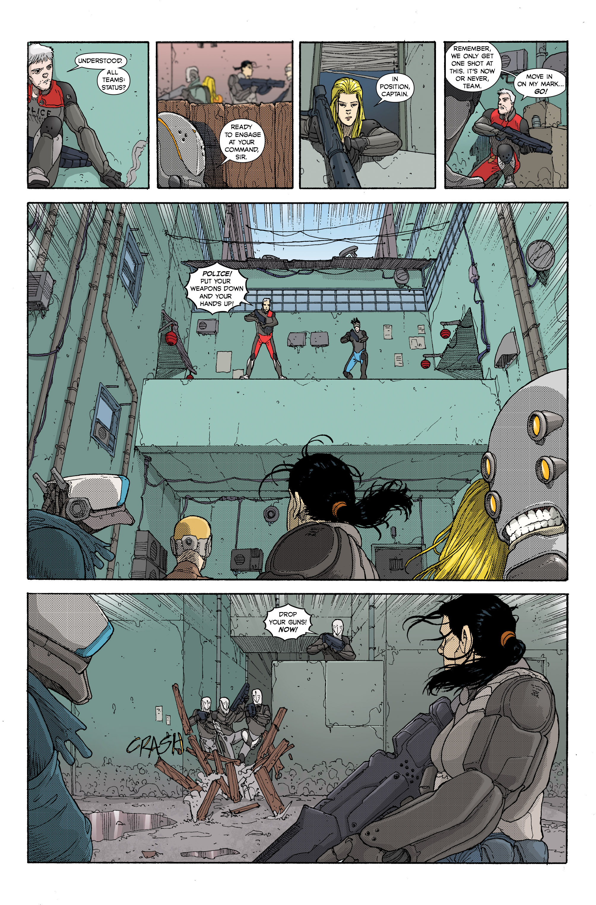 Read online Man Plus comic -  Issue #4 - 7