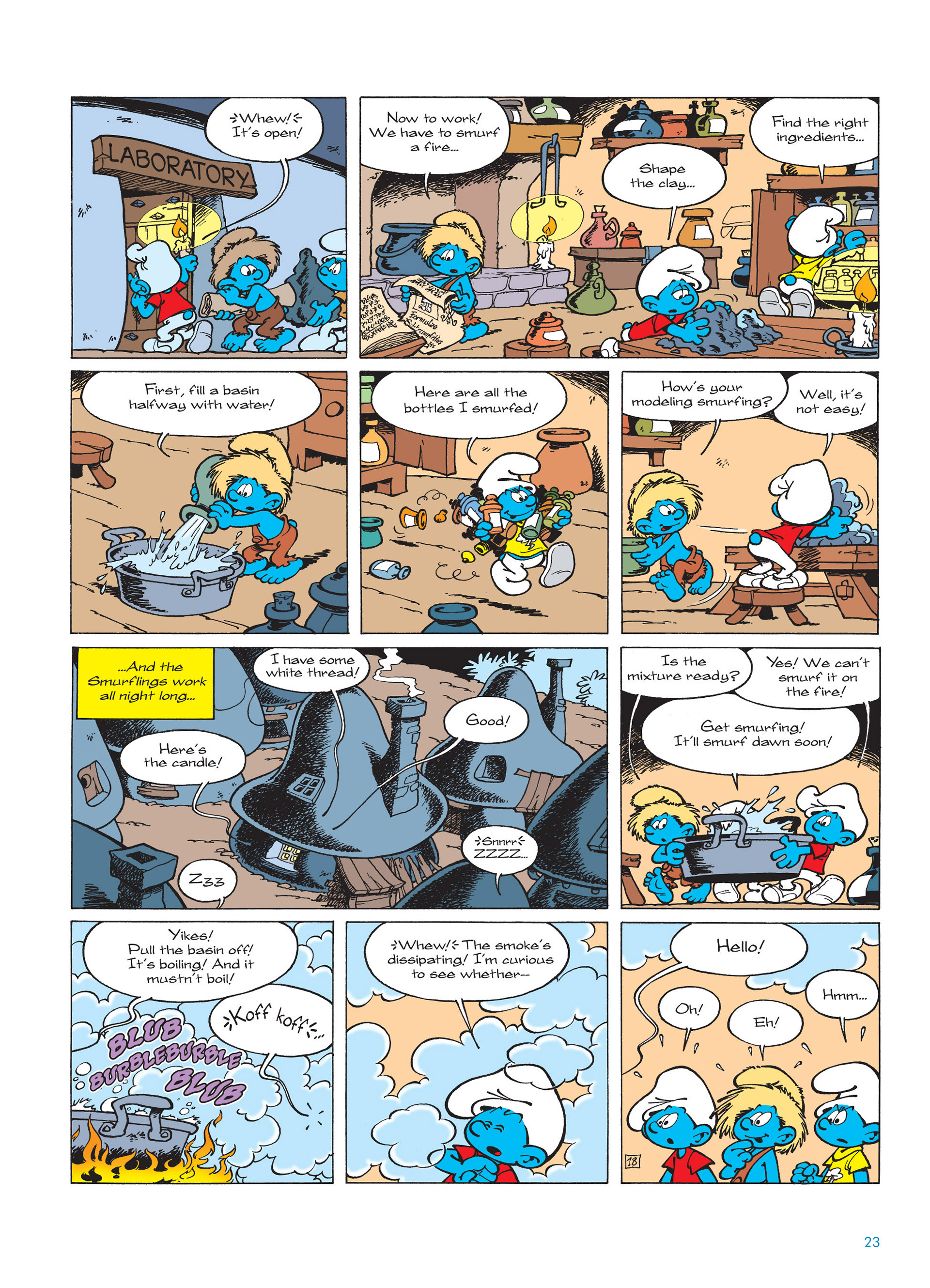 Read online The Smurfs comic -  Issue #15 - 24