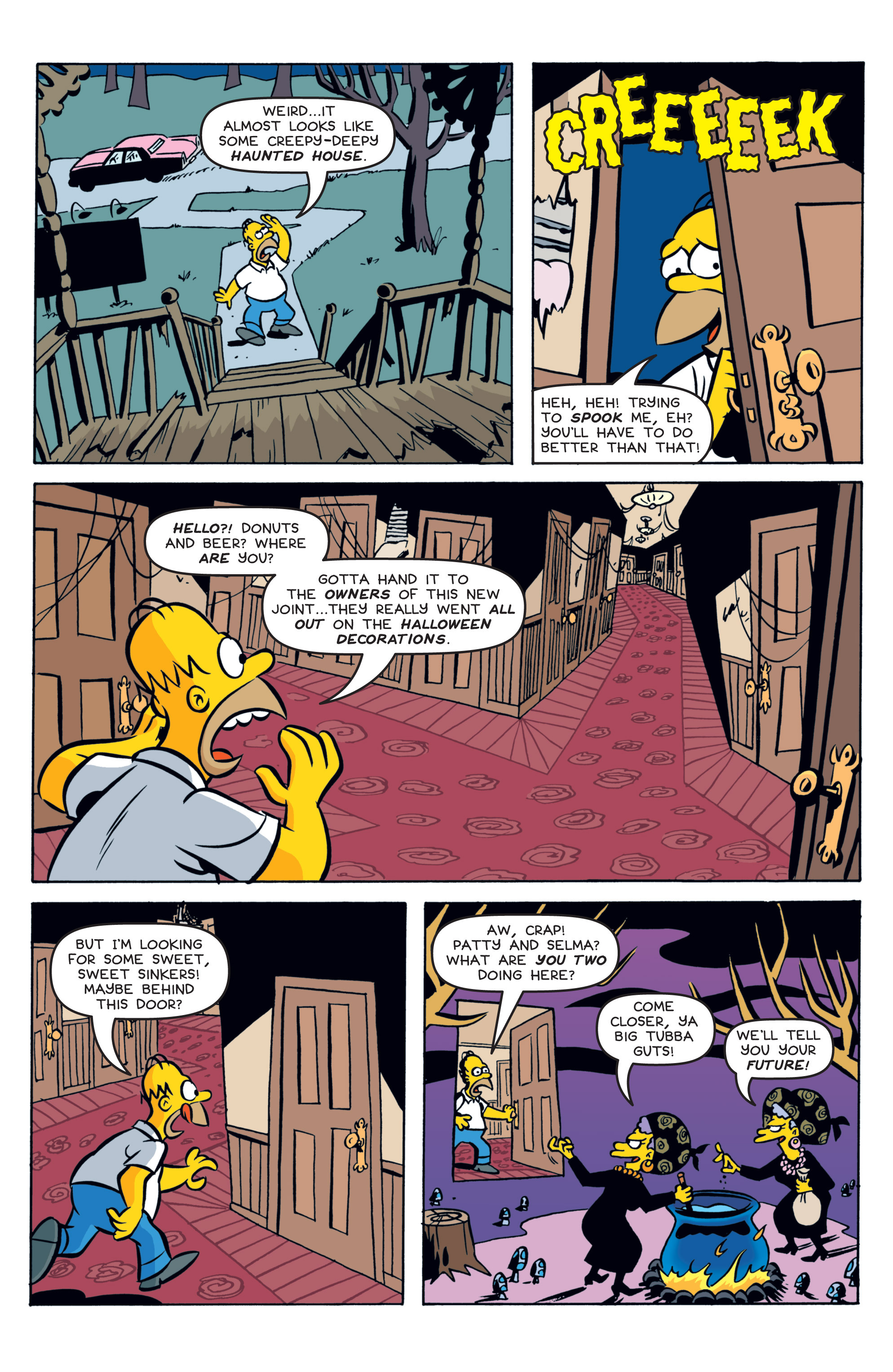 Read online Treehouse of Horror comic -  Issue #19 - 4