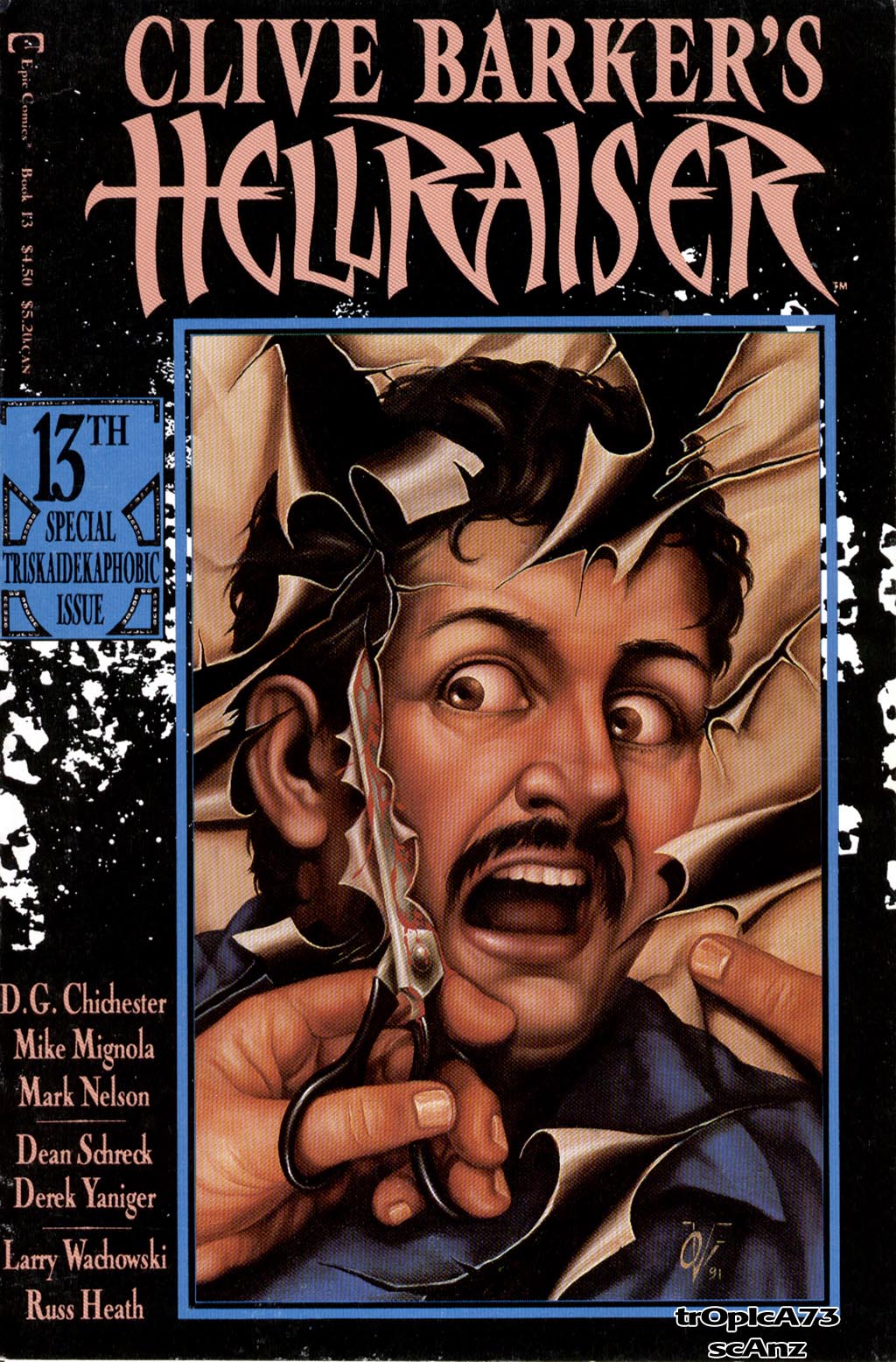 Read online Clive Barker's Hellraiser (1989) comic -  Issue #13 - 1