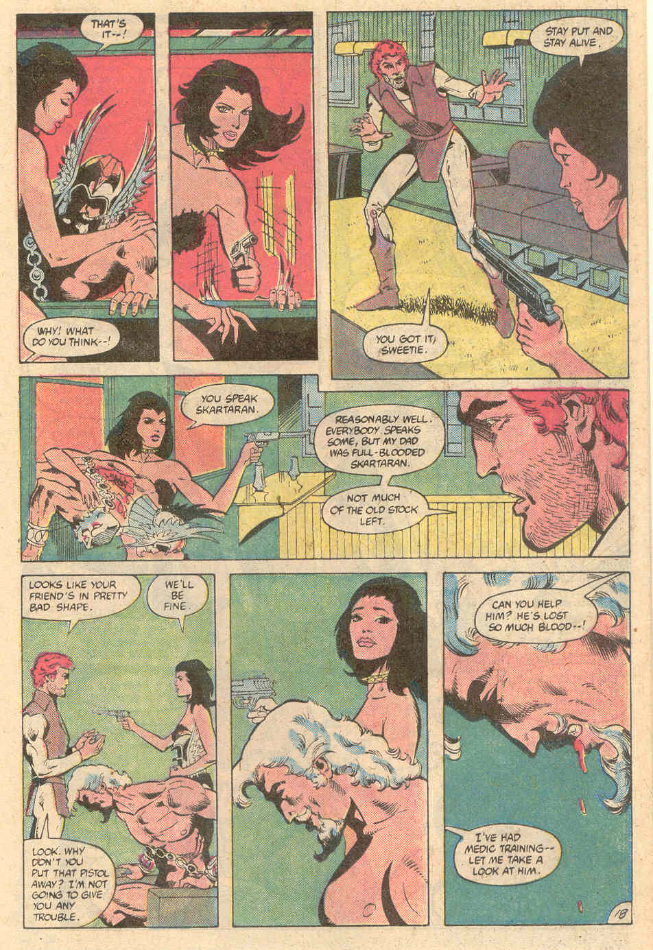 Read online Warlord (1976) comic -  Issue #71 - 17