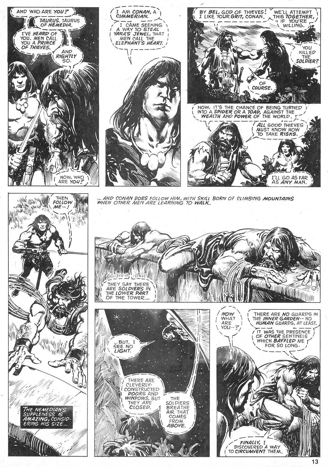 Read online The Savage Sword Of Conan comic -  Issue #24 - 13