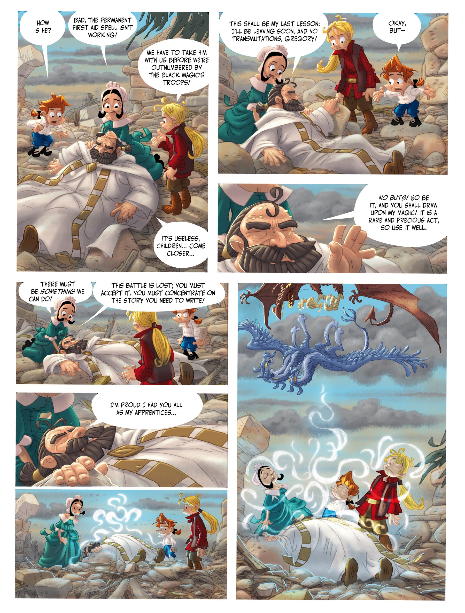 Read online Gregory and the Gargoyles comic -  Issue #7 - 20