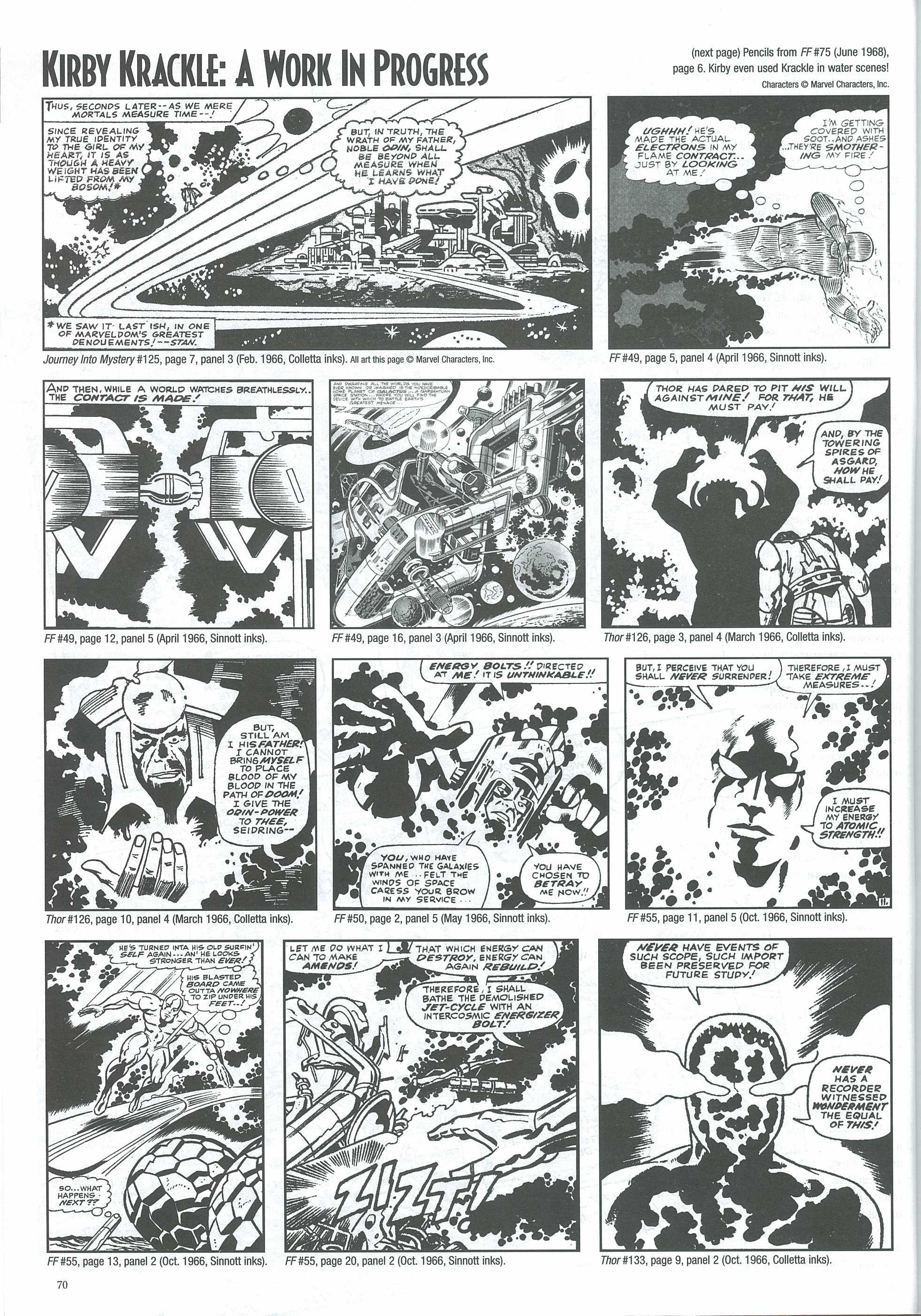 Read online The Jack Kirby Collector comic -  Issue #33 - 72