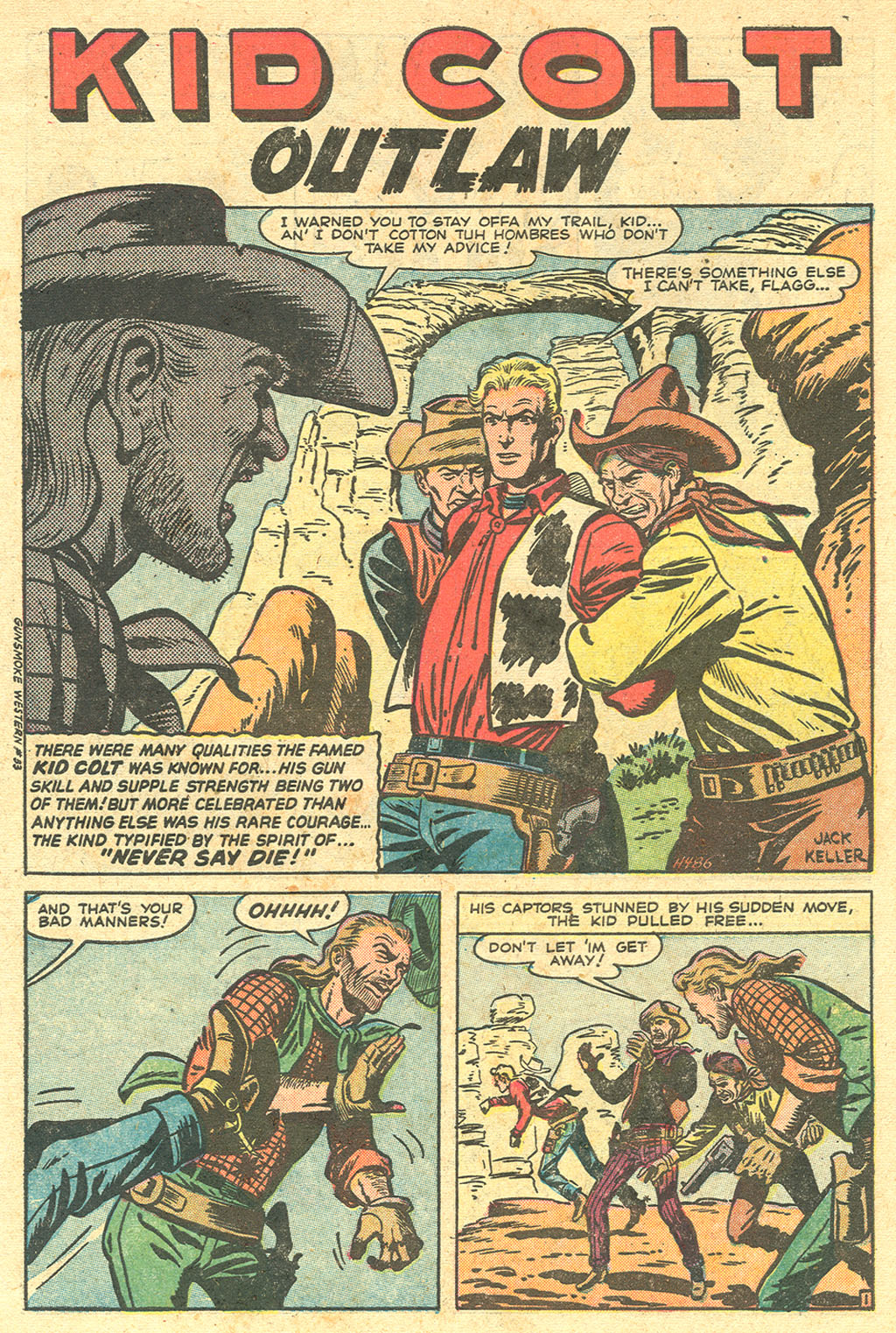 Read online Gunsmoke Western comic -  Issue #33 - 4