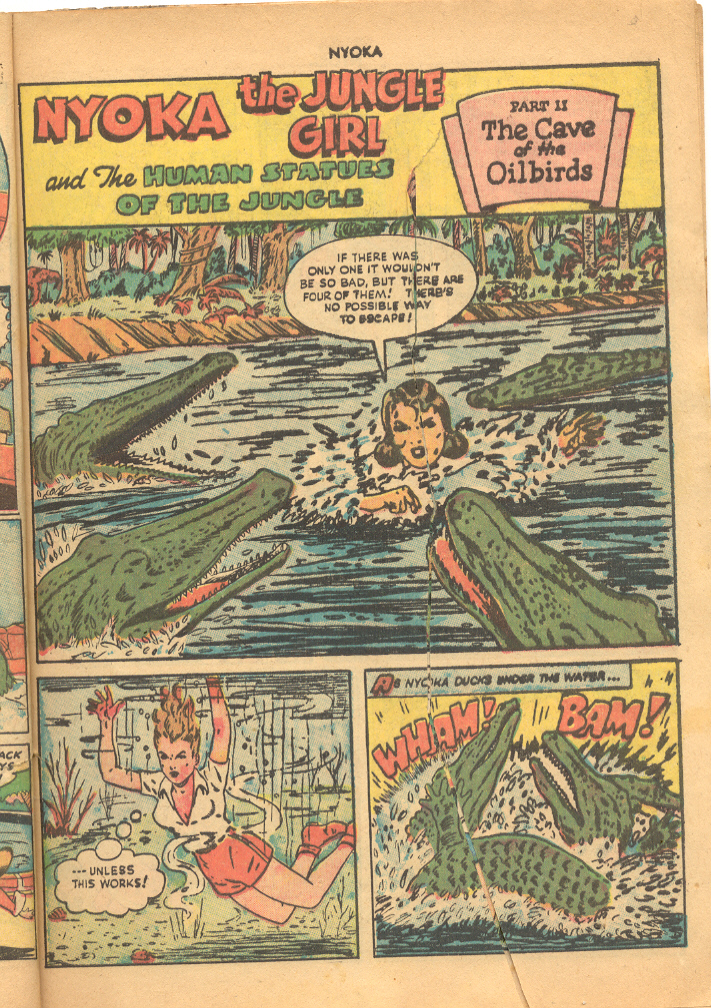 Read online Nyoka the Jungle Girl (1945) comic -  Issue #28 - 11