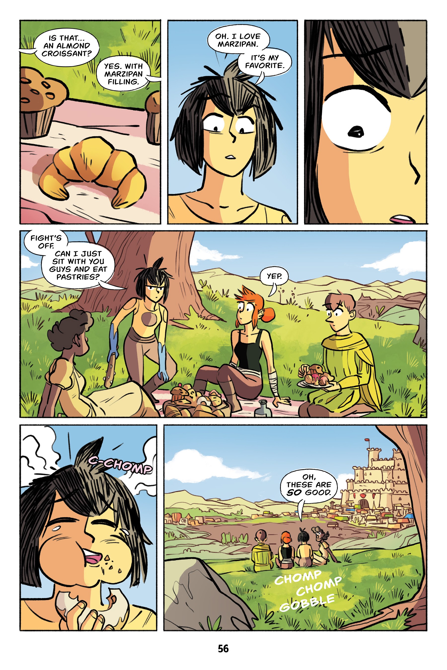 Read online Wrassle Castle comic -  Issue #2 - 56