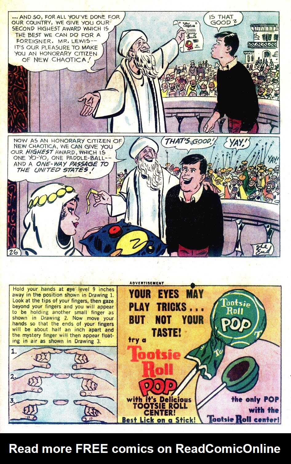 Read online The Adventures of Jerry Lewis comic -  Issue #73 - 33
