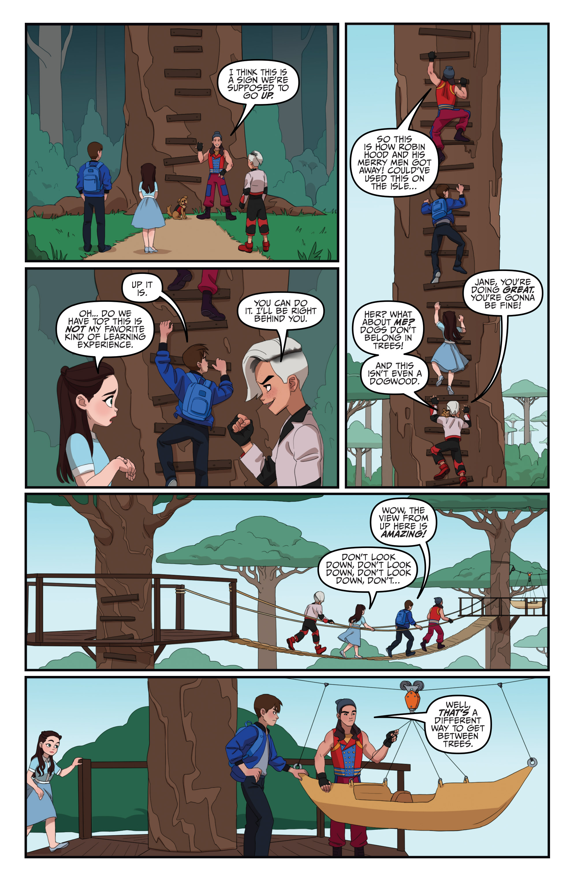 Read online Descendants: Twisted Field Trip comic -  Issue # Full - 37