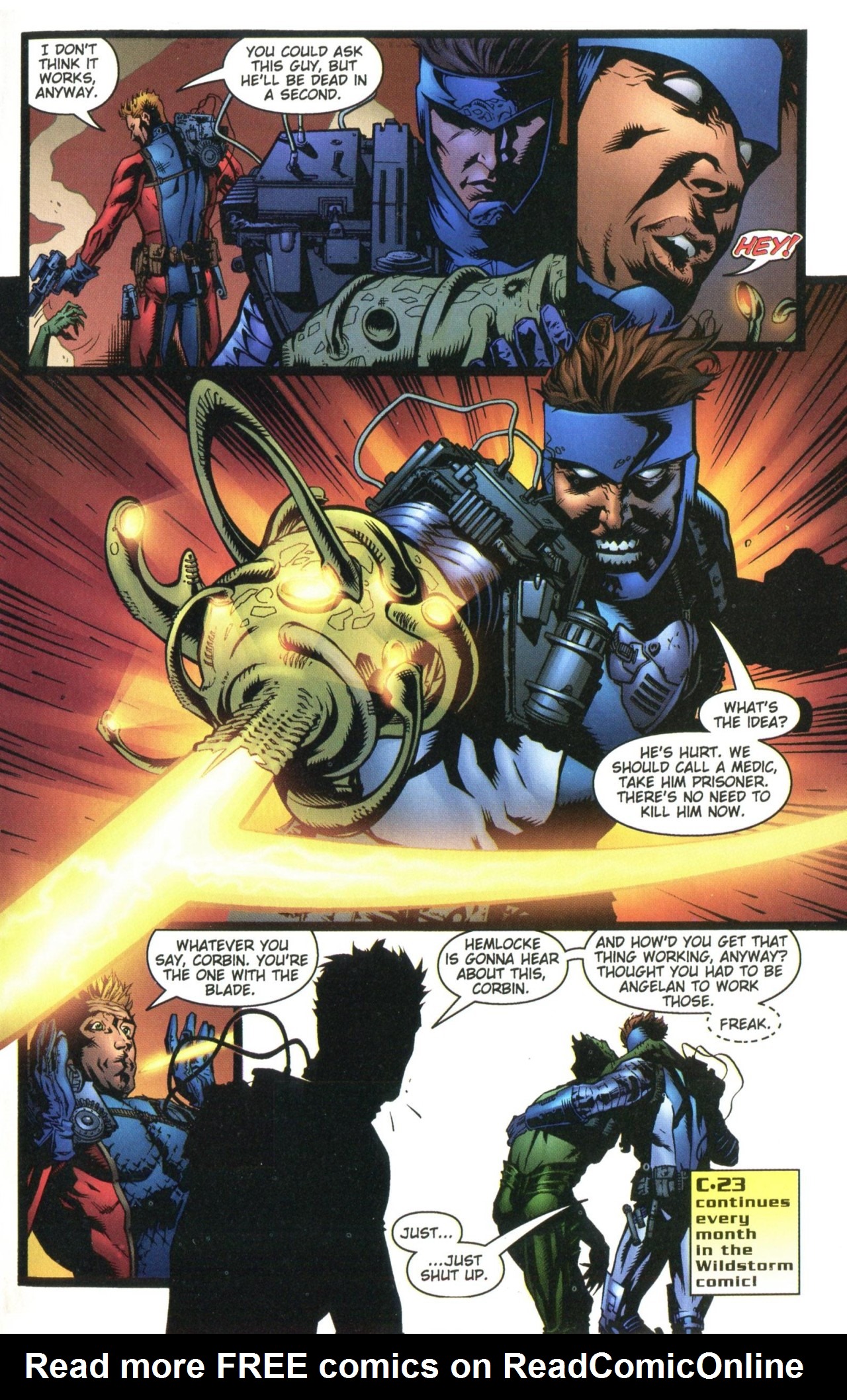 Read online C-23 comic -  Issue # _Ashcan - 4