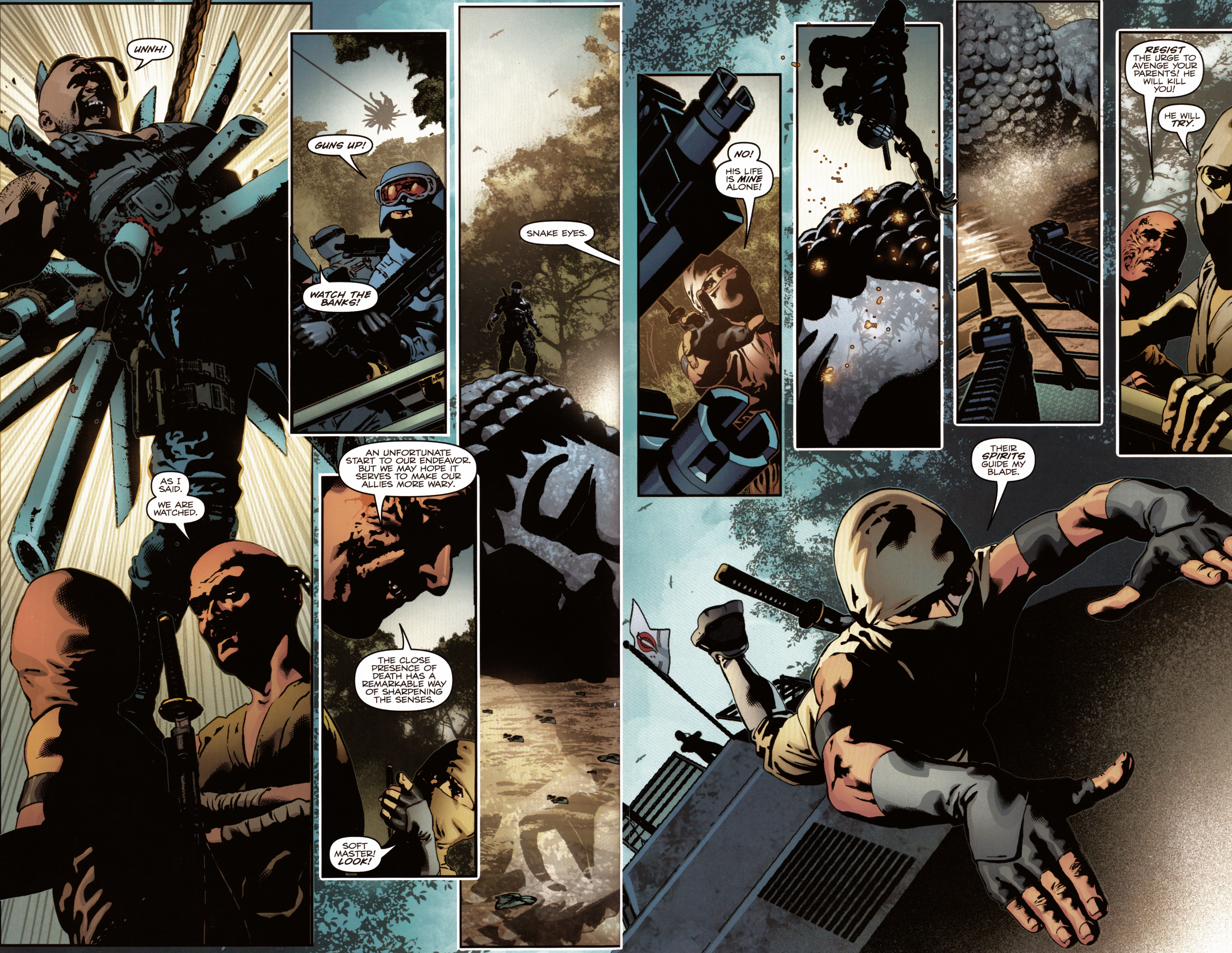Read online Snake Eyes and Storm Shadow comic -  Issue #19 - 7