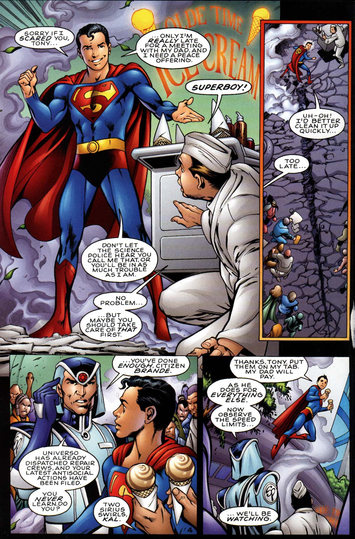 Read online Superboy's Legion comic -  Issue #1 - 6