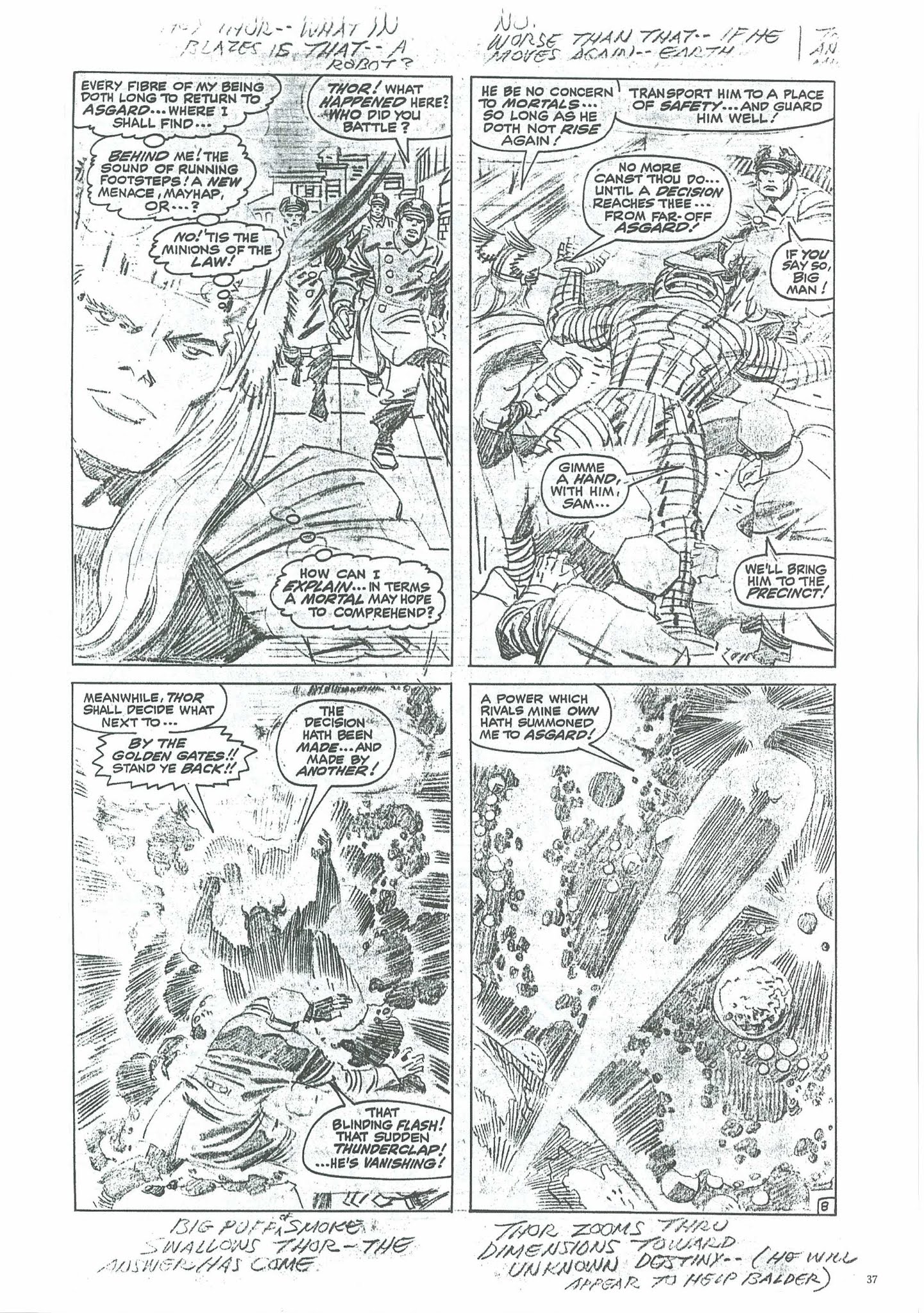 Read online The Jack Kirby Collector comic -  Issue #36 - 39