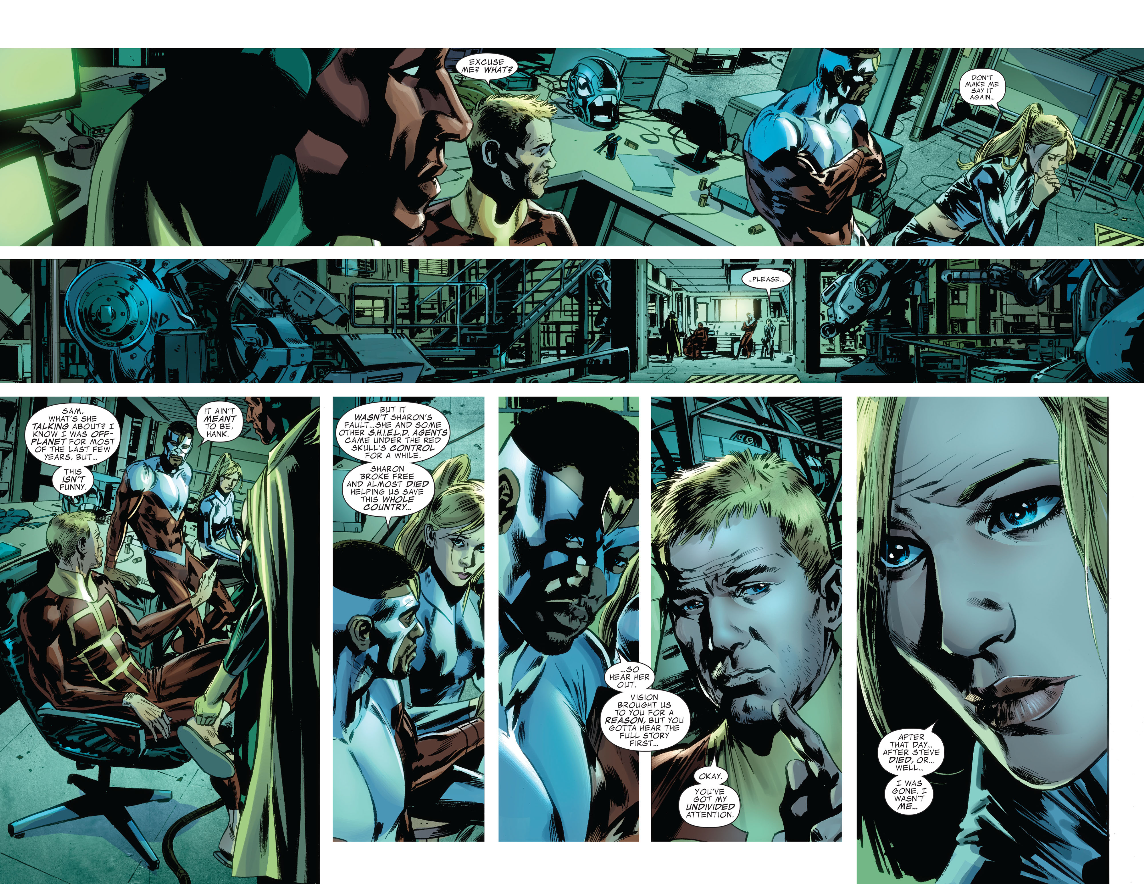 Read online Captain America: Reborn comic -  Issue #1 - 12