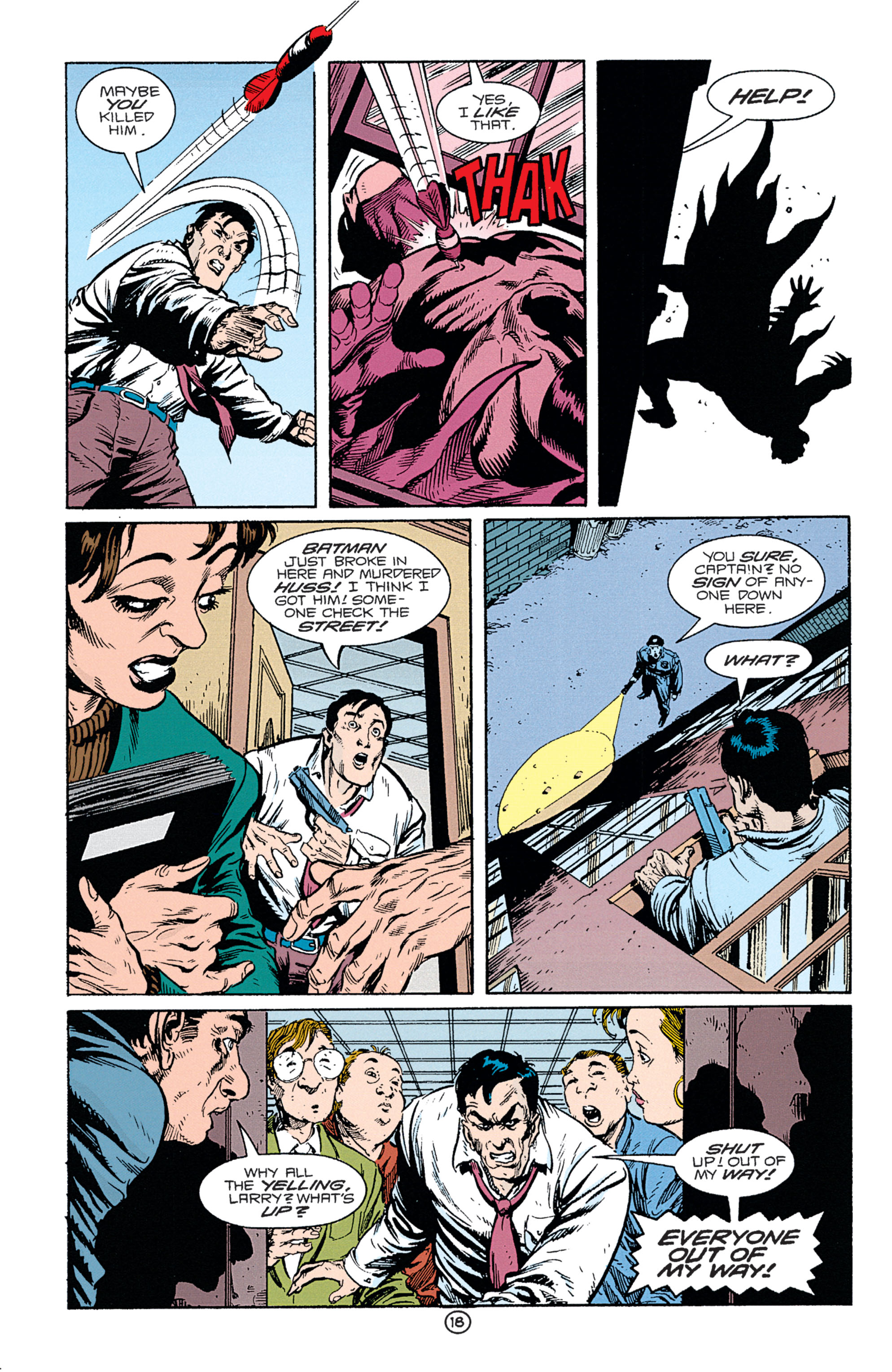 Read online Batman: Legends of the Dark Knight comic -  Issue #45 - 19