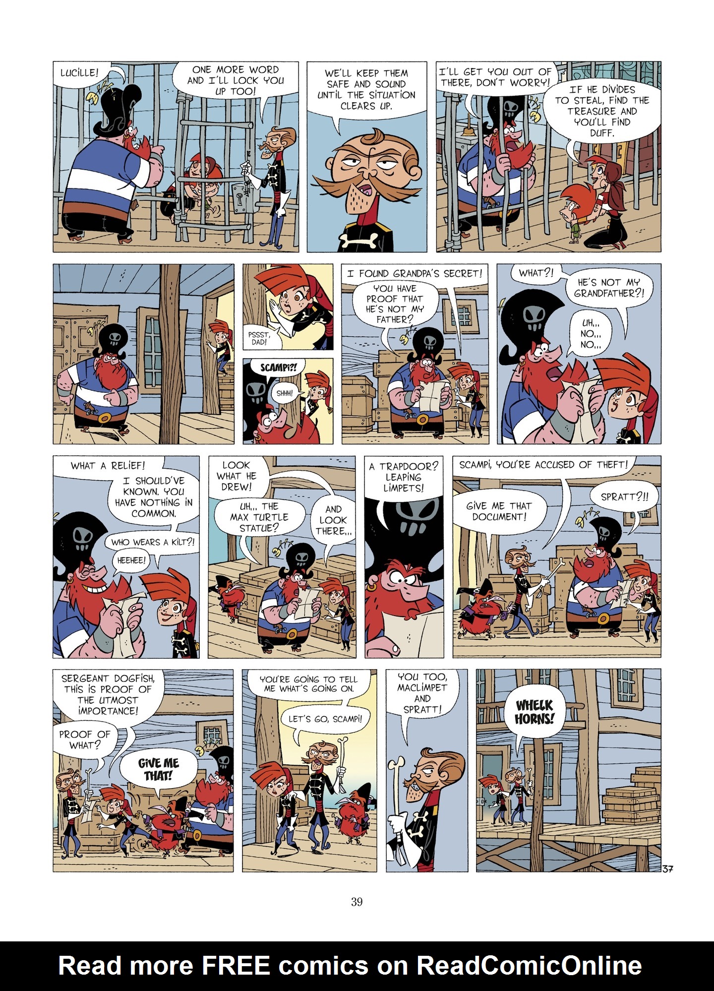 Read online Pirate Family comic -  Issue #2 - 39