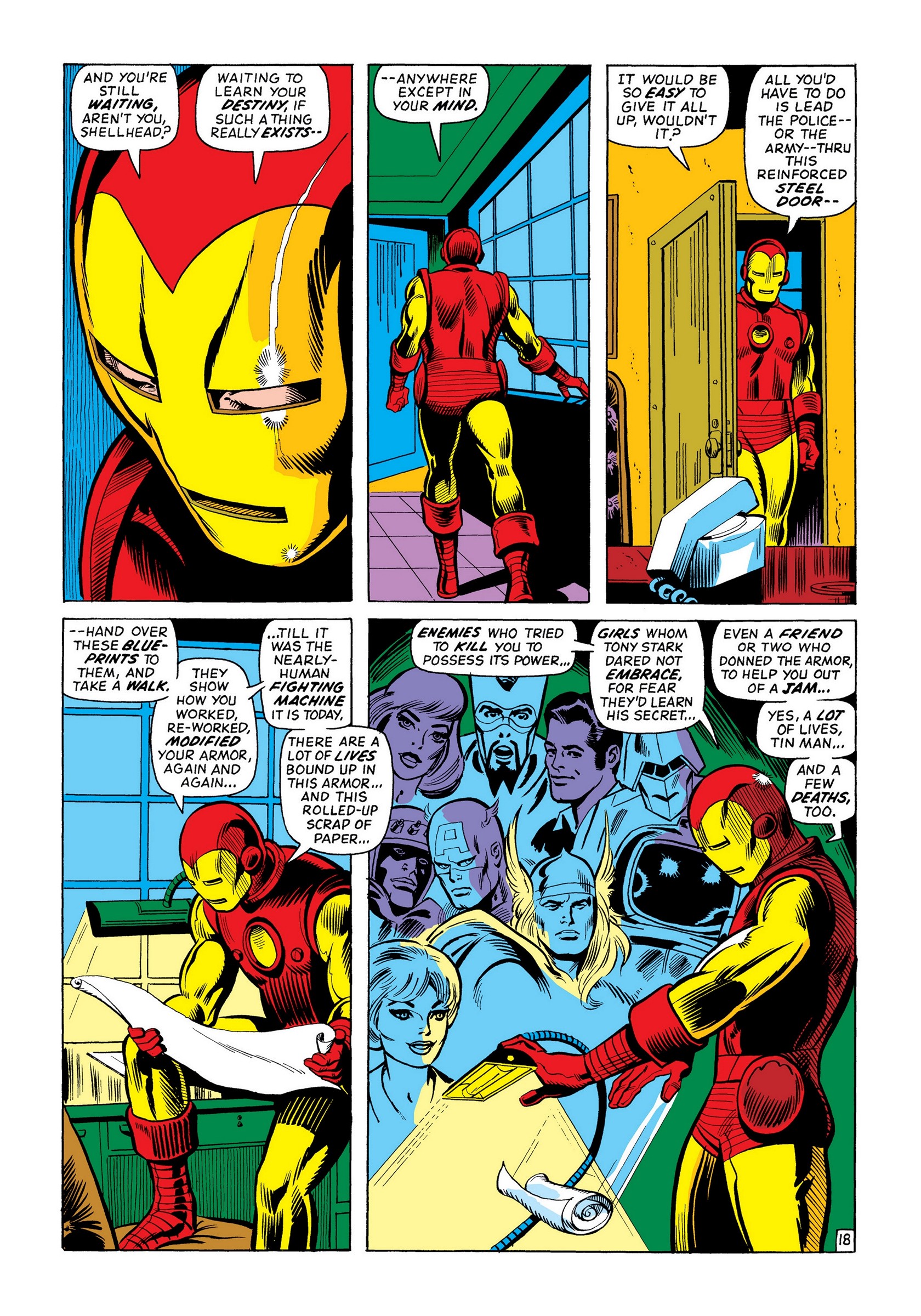 Read online Marvel Masterworks: The Invincible Iron Man comic -  Issue # TPB 8 (Part 2) - 84