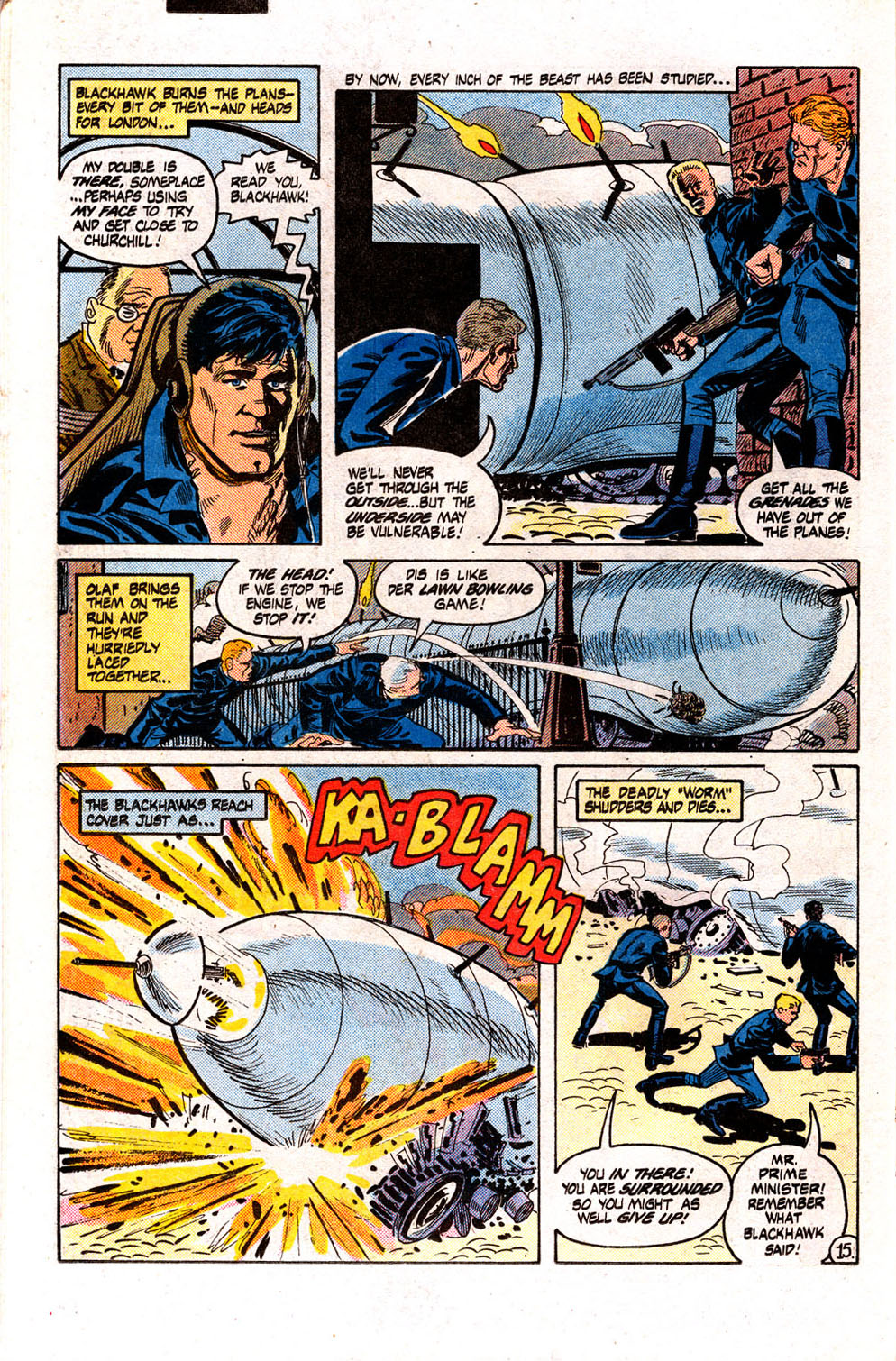 Blackhawk (1957) Issue #266 #157 - English 16